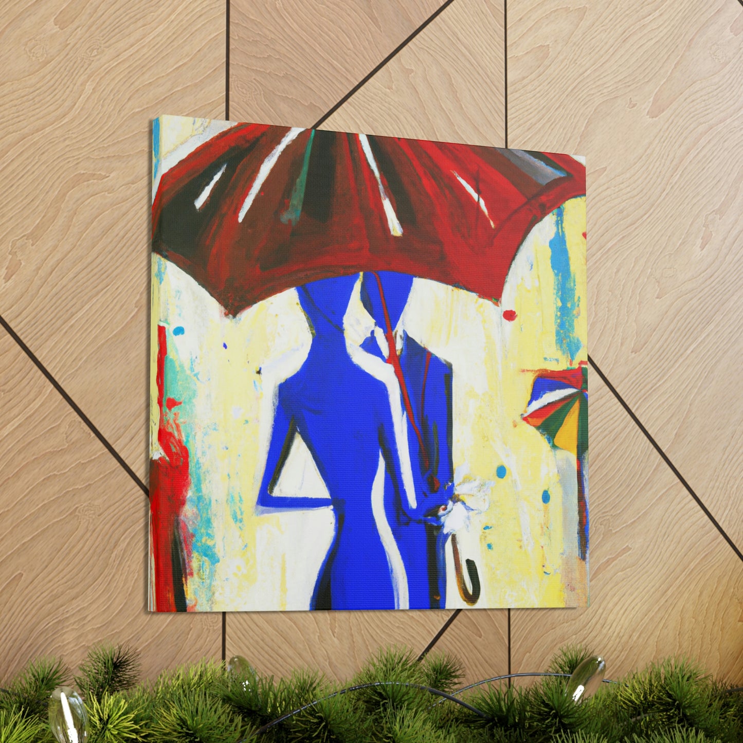 Love Under Rainy Skies - Canvas