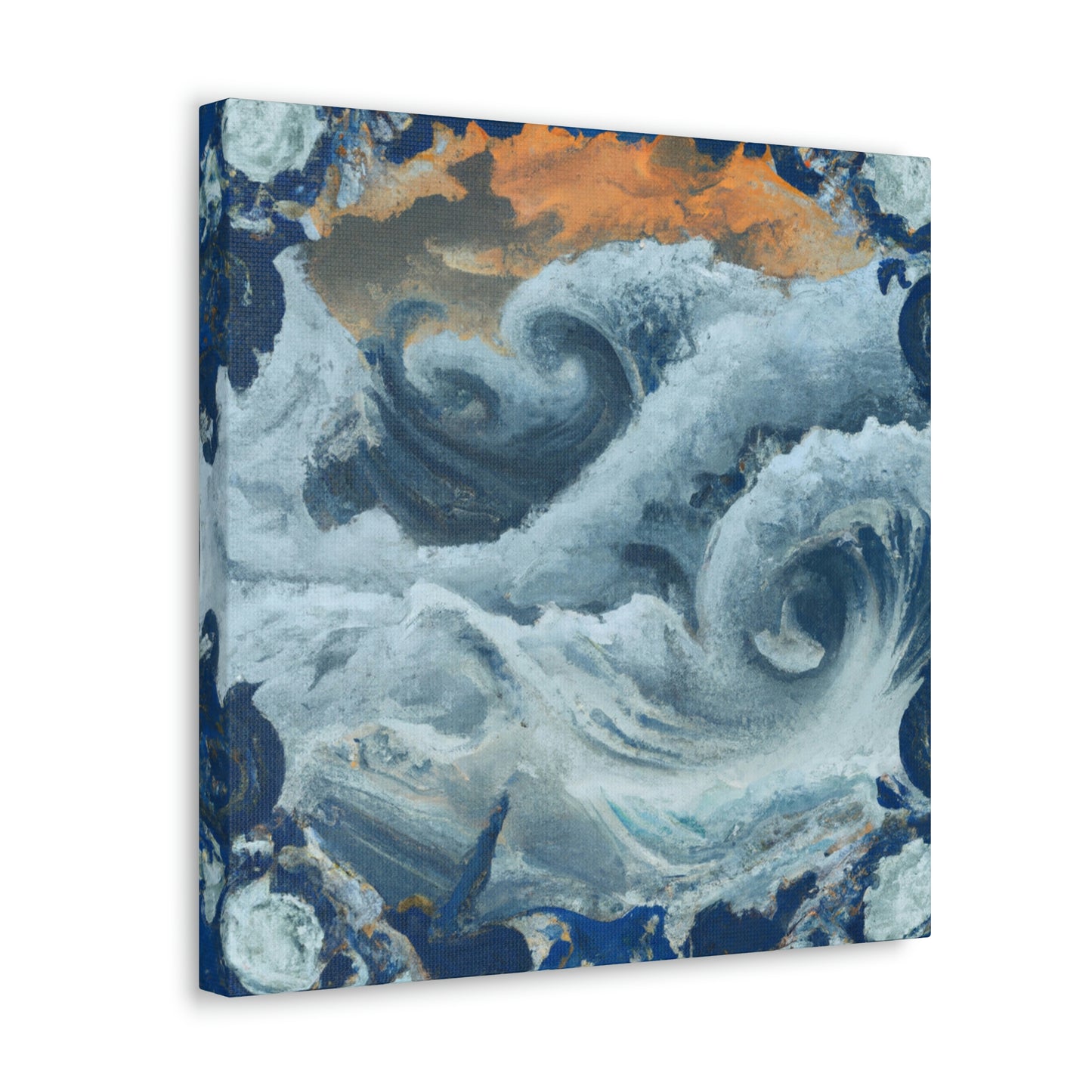 "Sailing the Waves - Canvas" - Canvas