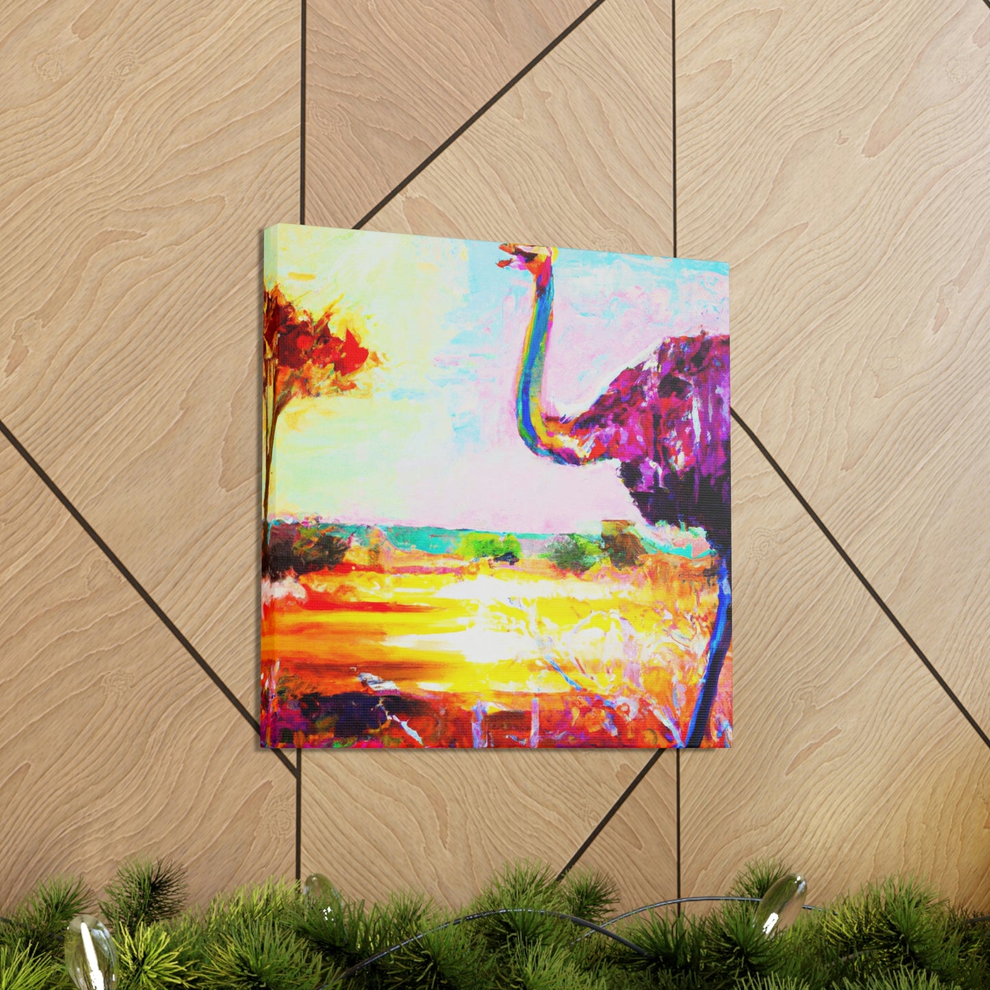 Ostrich in Utopia - Canvas