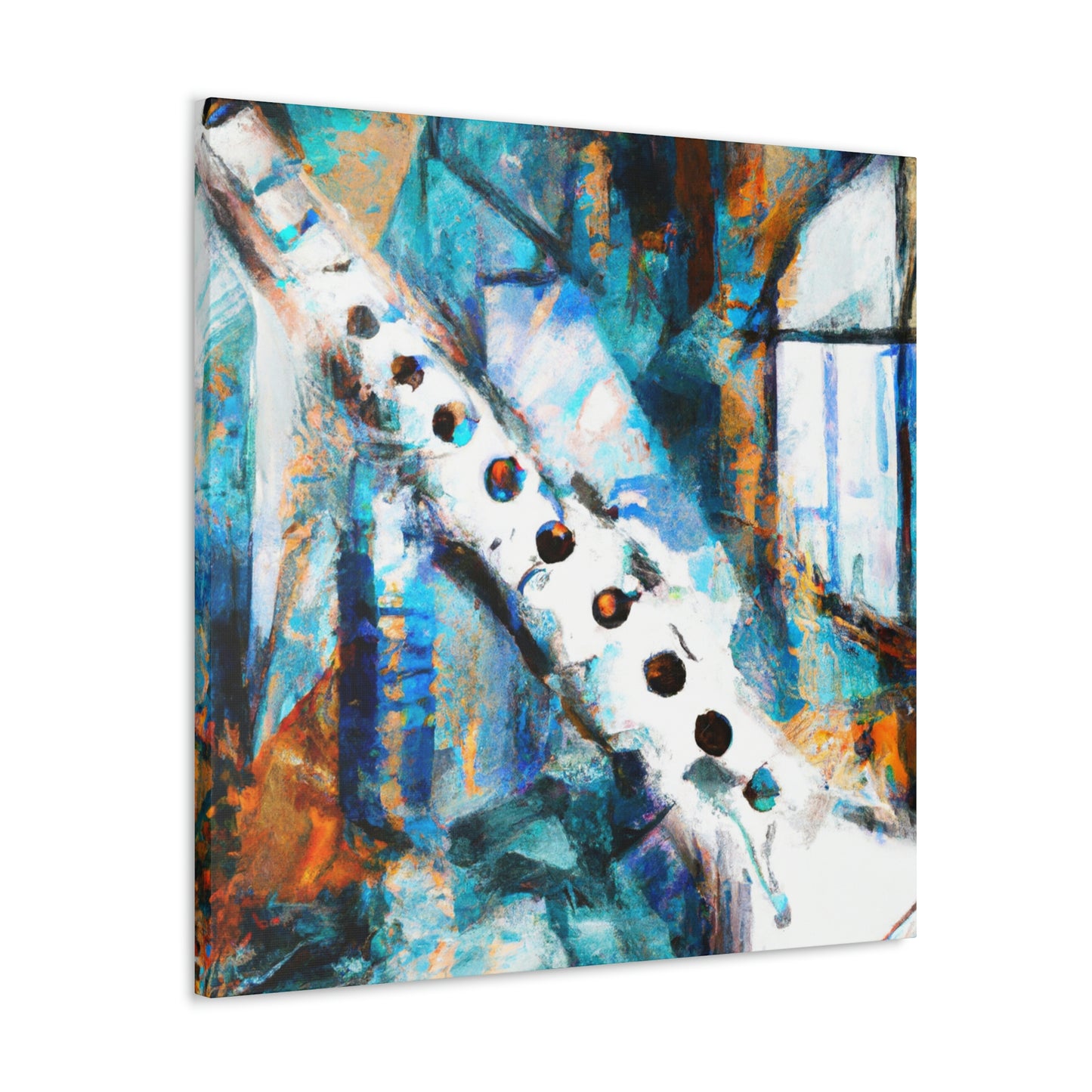 "Flute of Expressionism" - Canvas