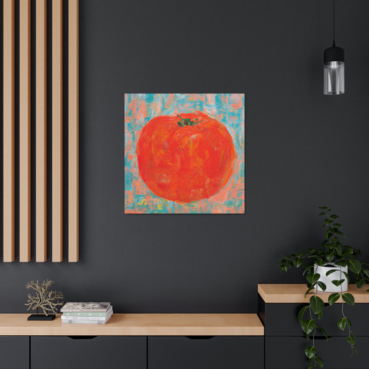 "Tomato Expressionism Dream" - Canvas