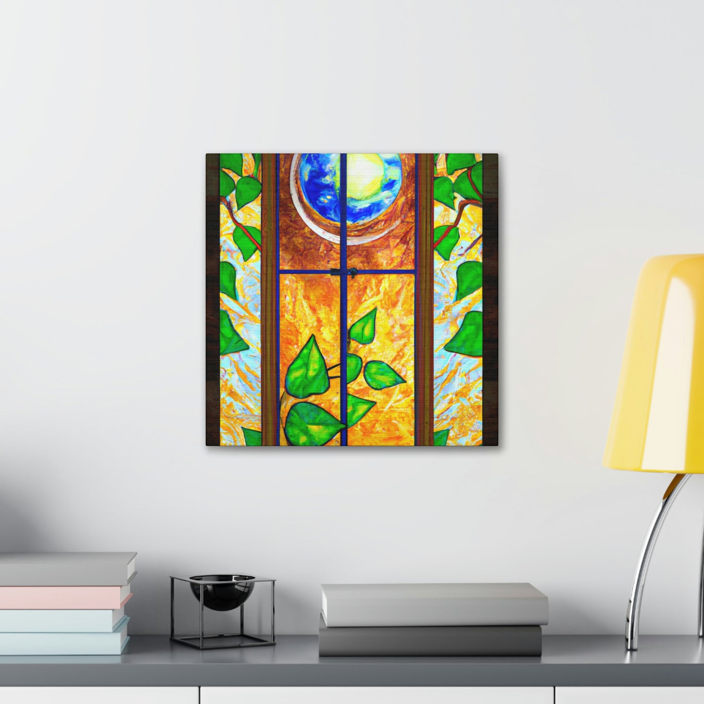 "Solar Power Renaissance" - Canvas