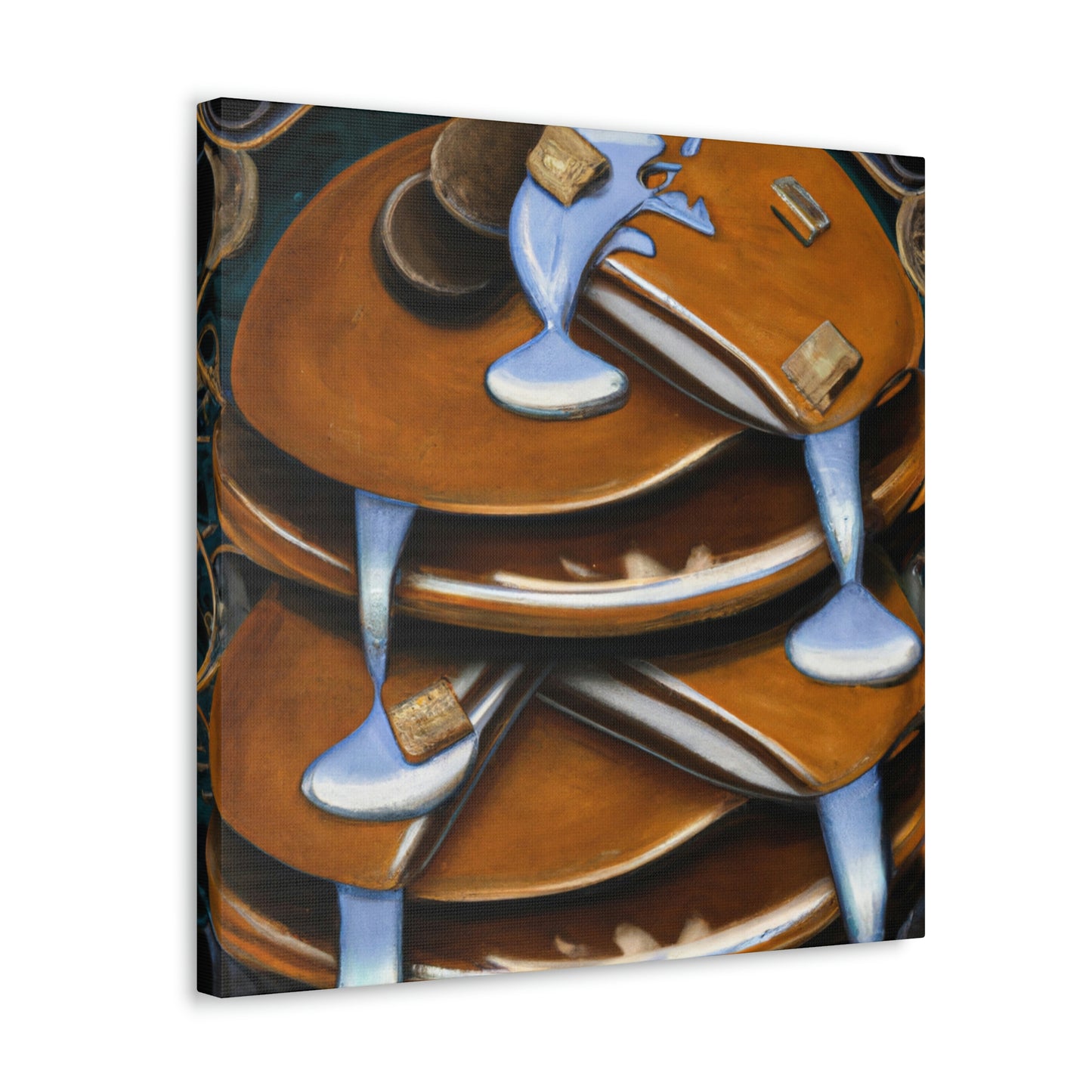 "Pancakes of the Roaring Twenties" - Canvas