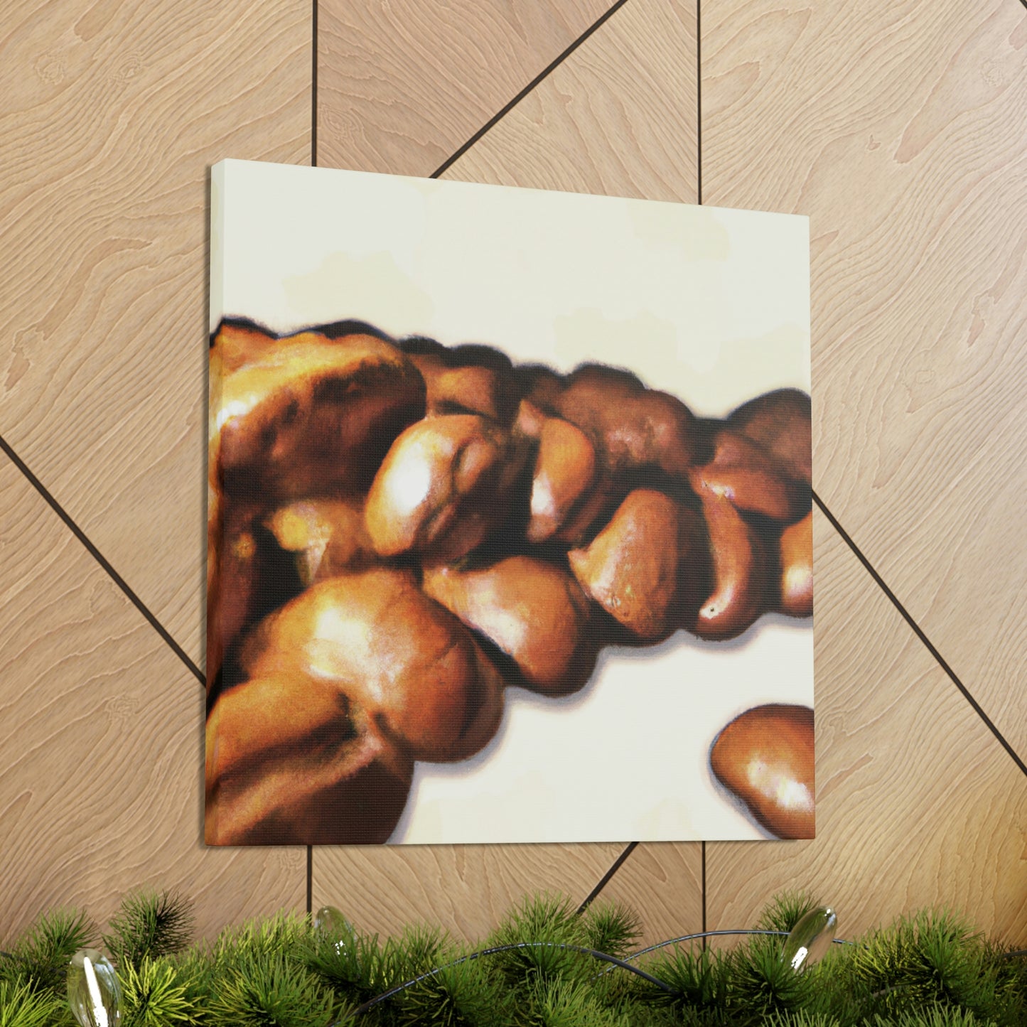 Coffee Beans in Neoclassicism - Canvas