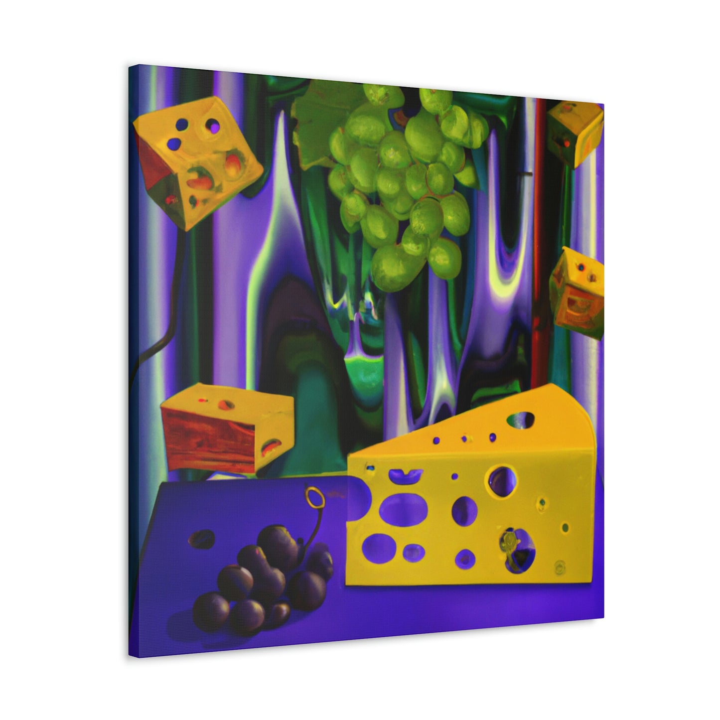 Cheese and Grapes Dream - Canvas