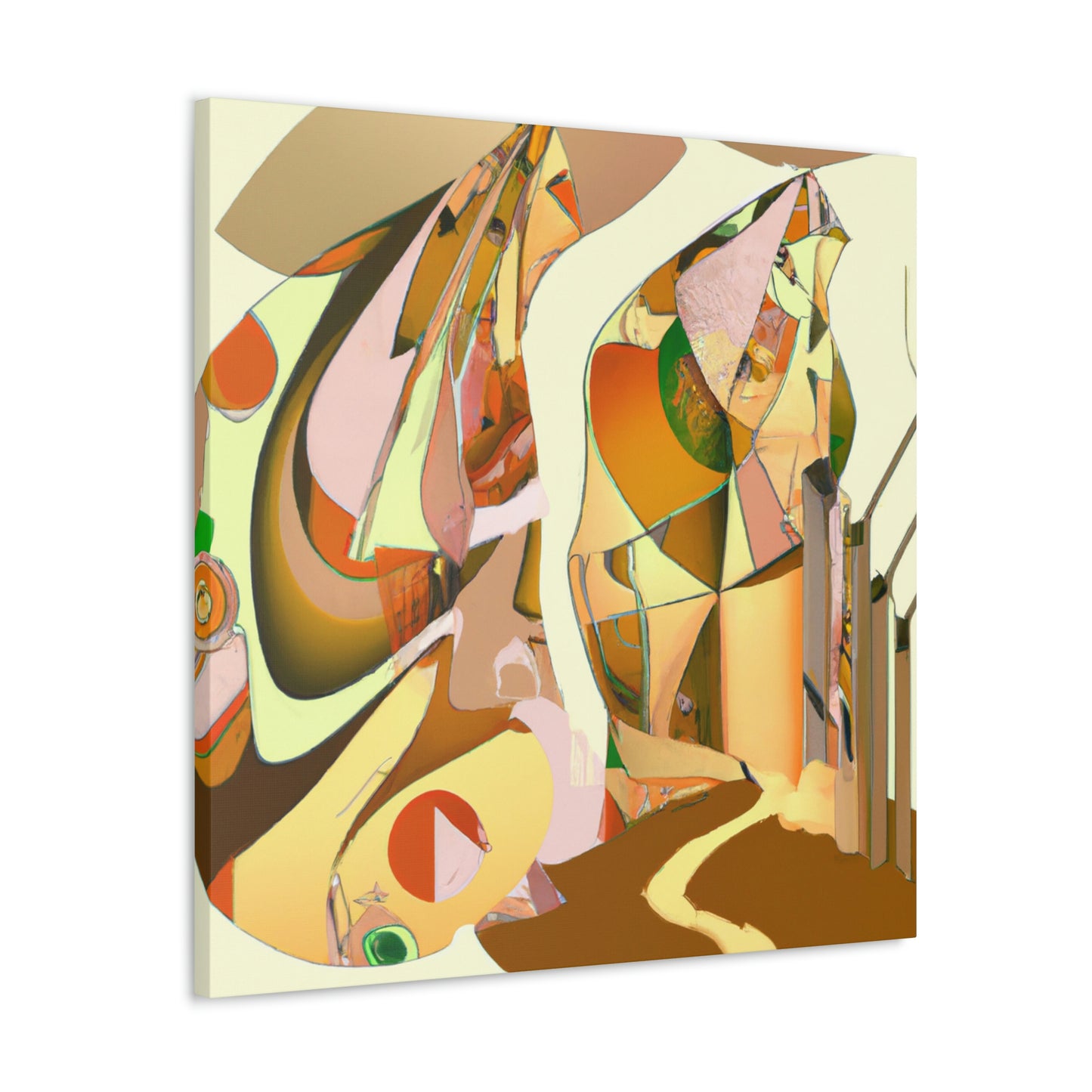 Mountainous Abstraction - Canvas