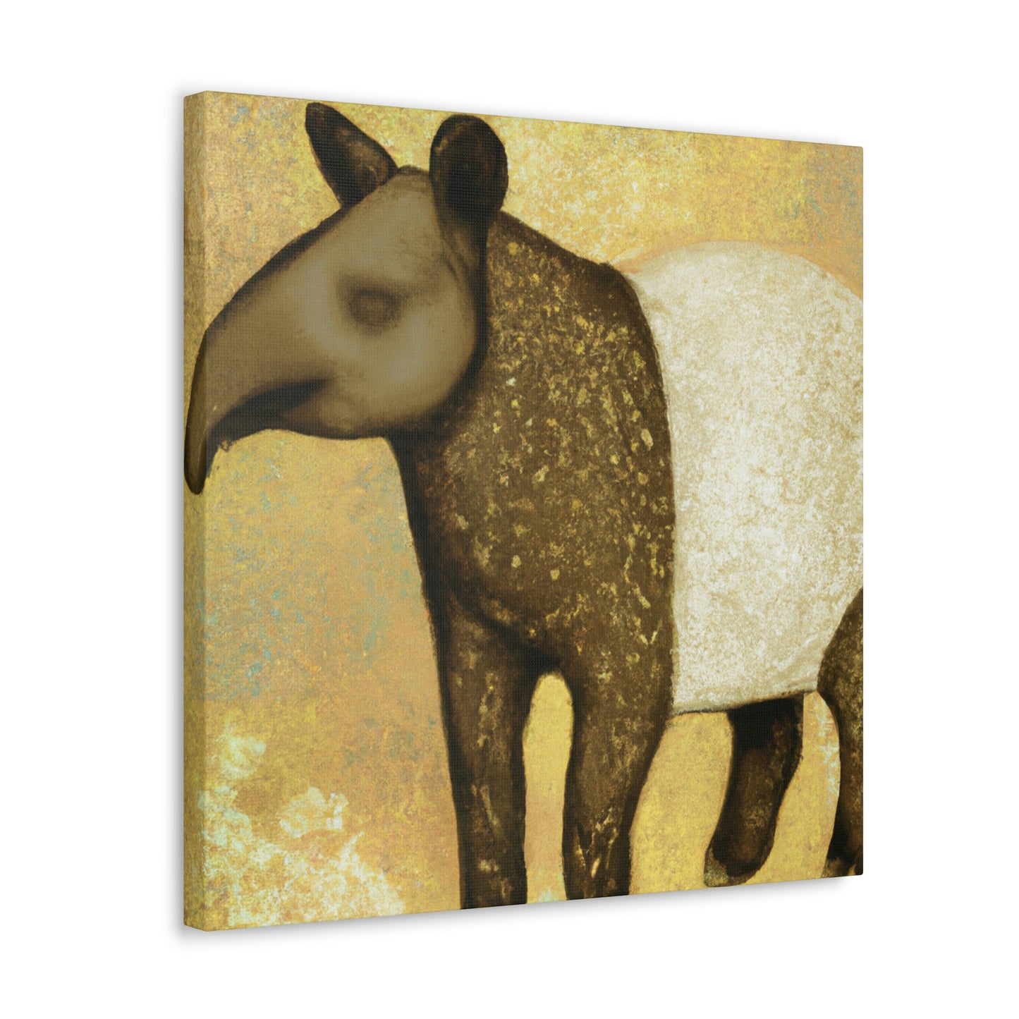 "Malayan Tapir Delight" - Canvas