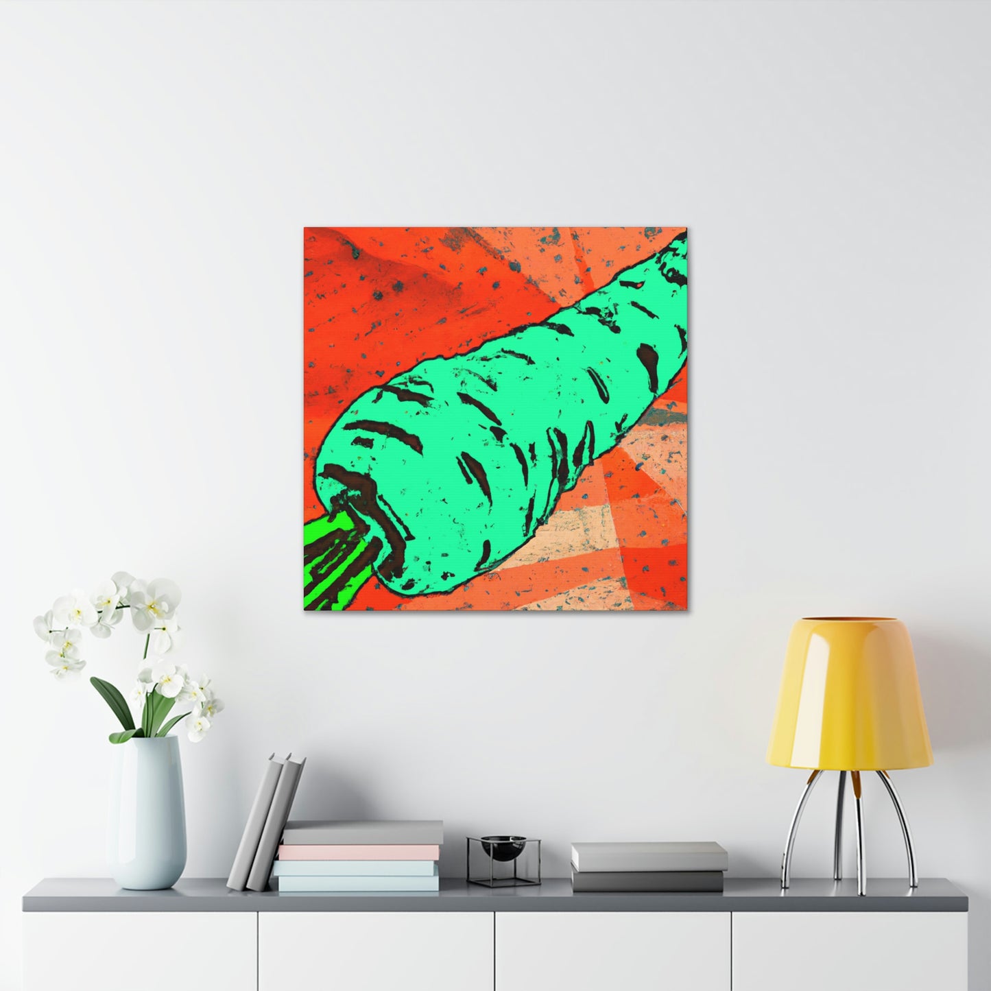 Carrot Pop Brilliance - Canvas