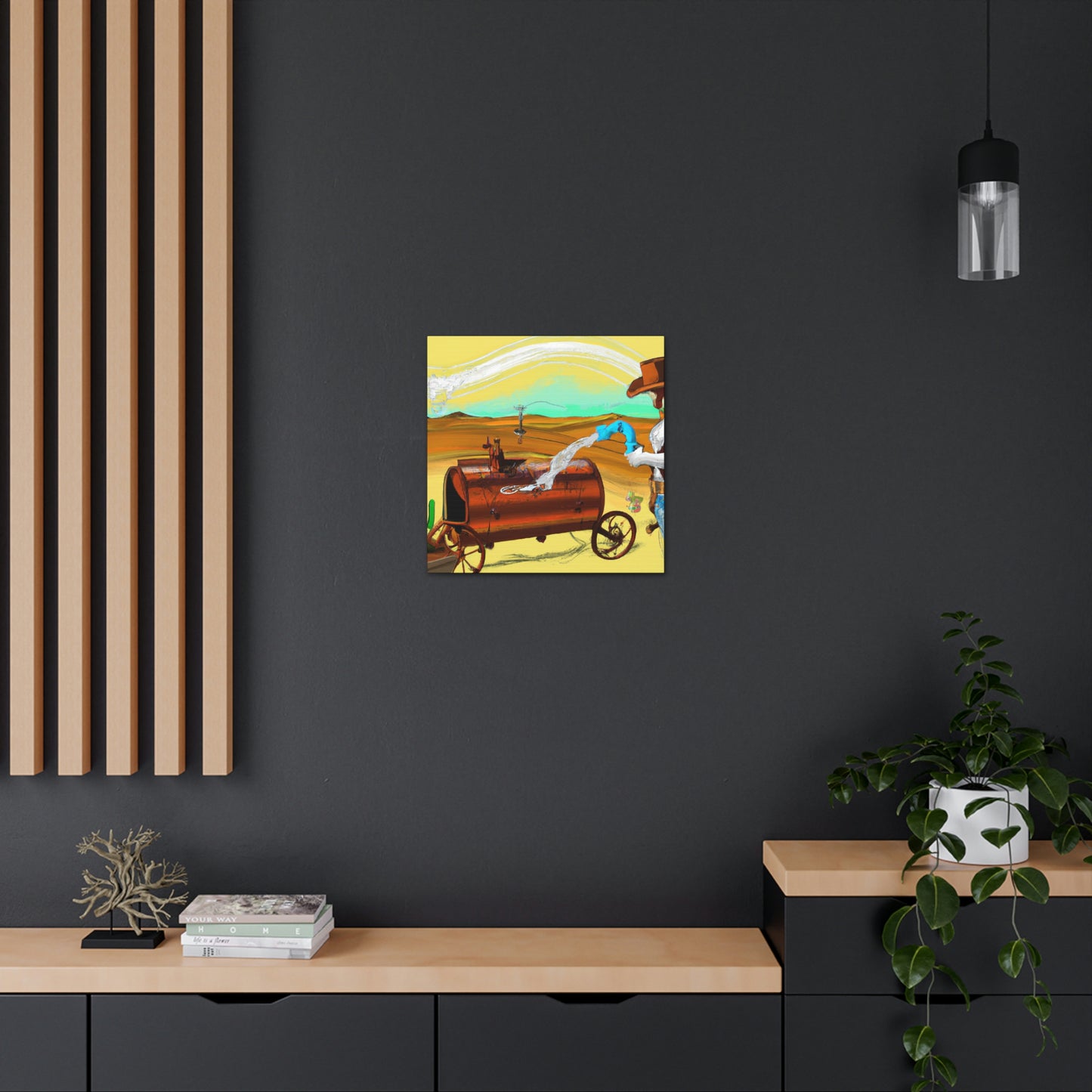 "The Water Trough Forge" - Canvas