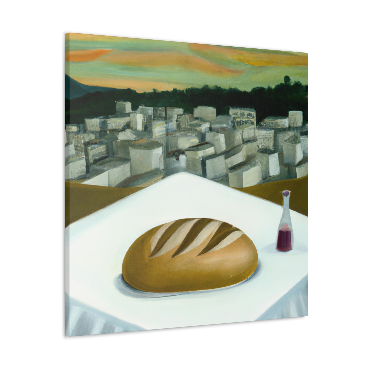 "Bread of Sublimity" - Canvas