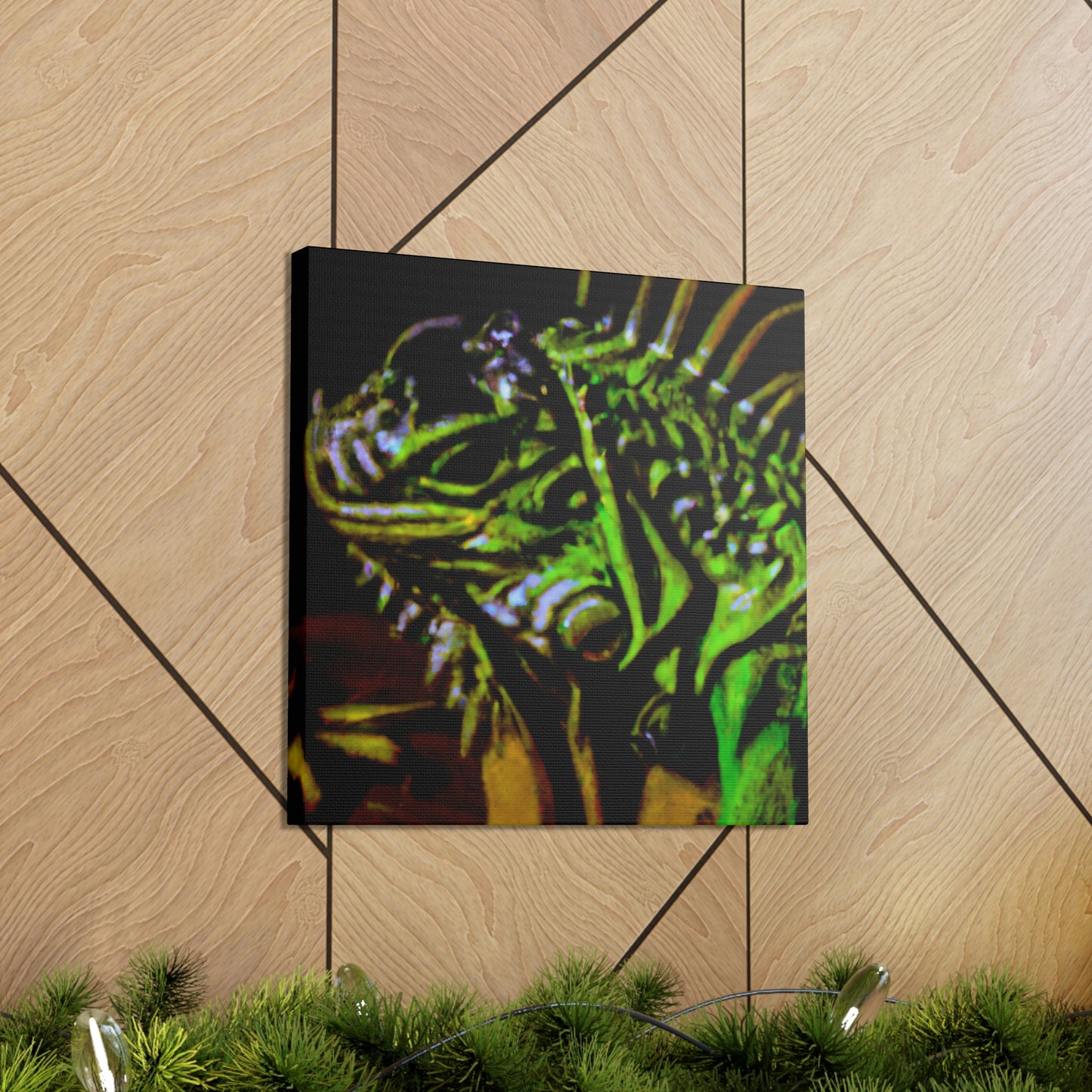 Iguana in Springtime - Canvas