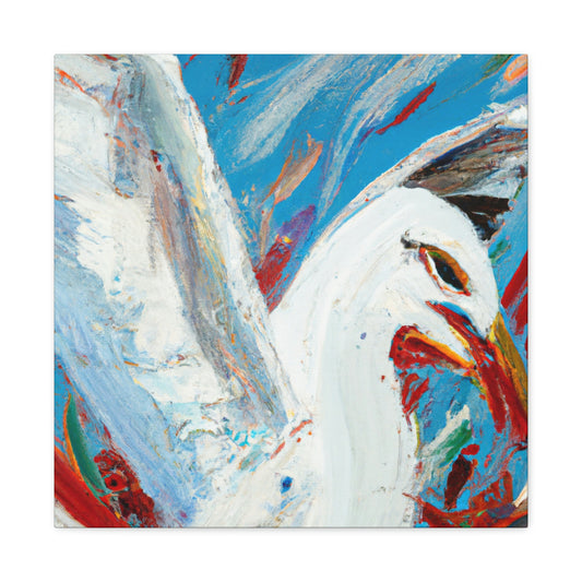 Seagulls at Sunrise - Canvas