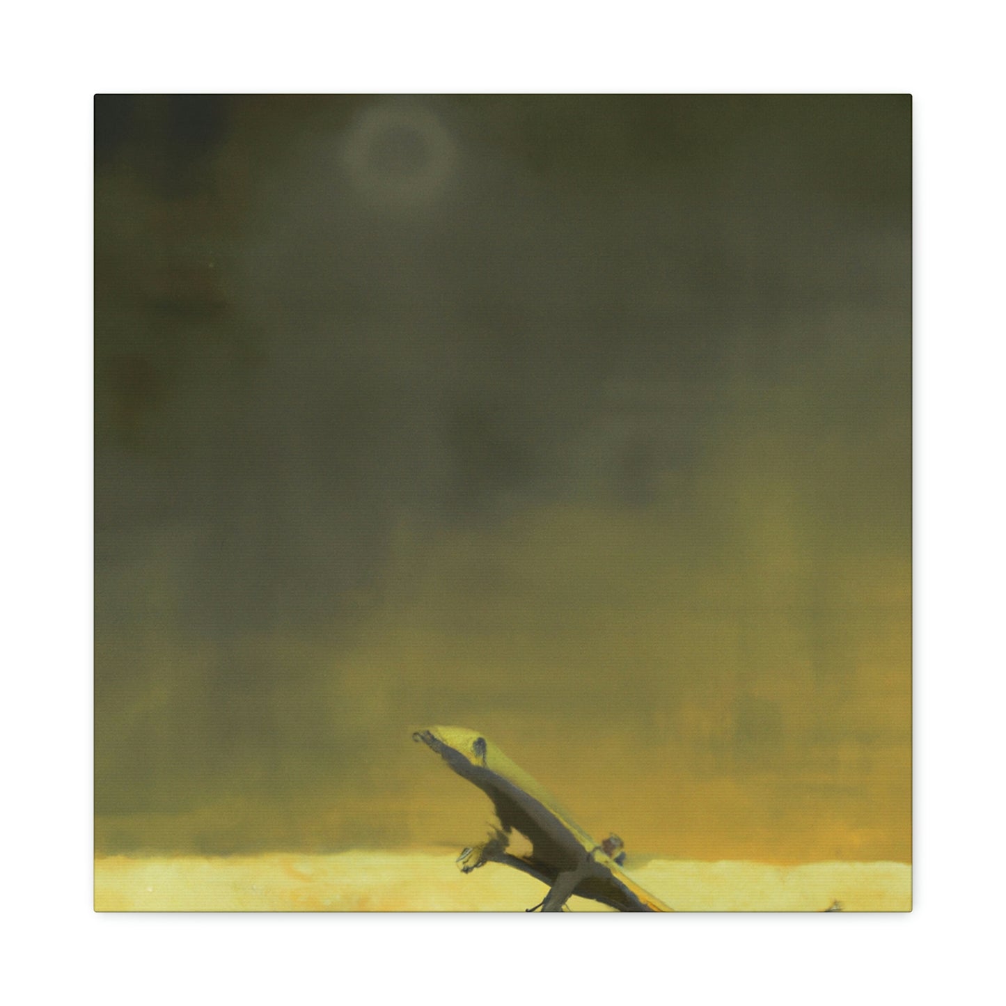 "Lizards in Simplicity". - Canvas