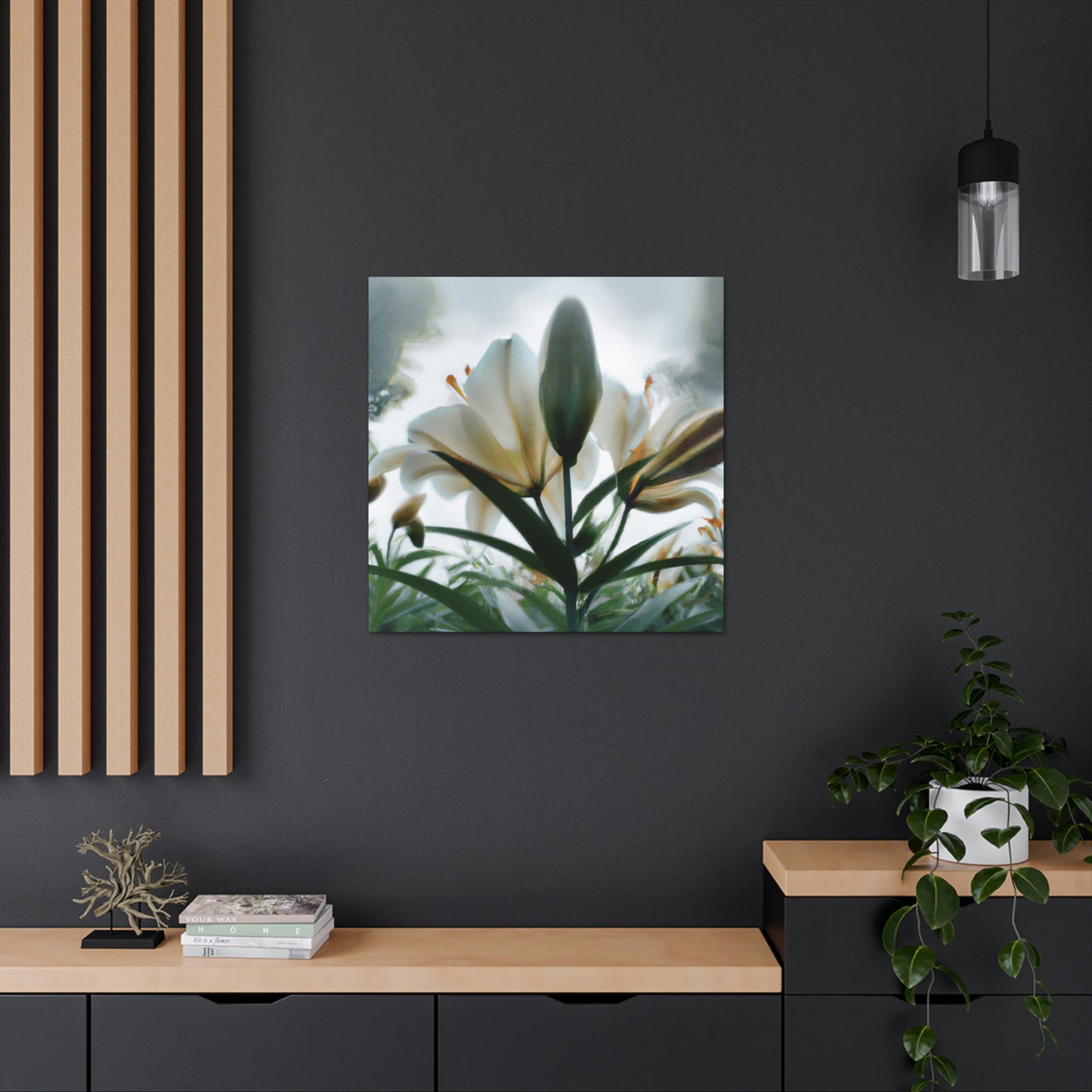 Lily in Bloom Forever - Canvas