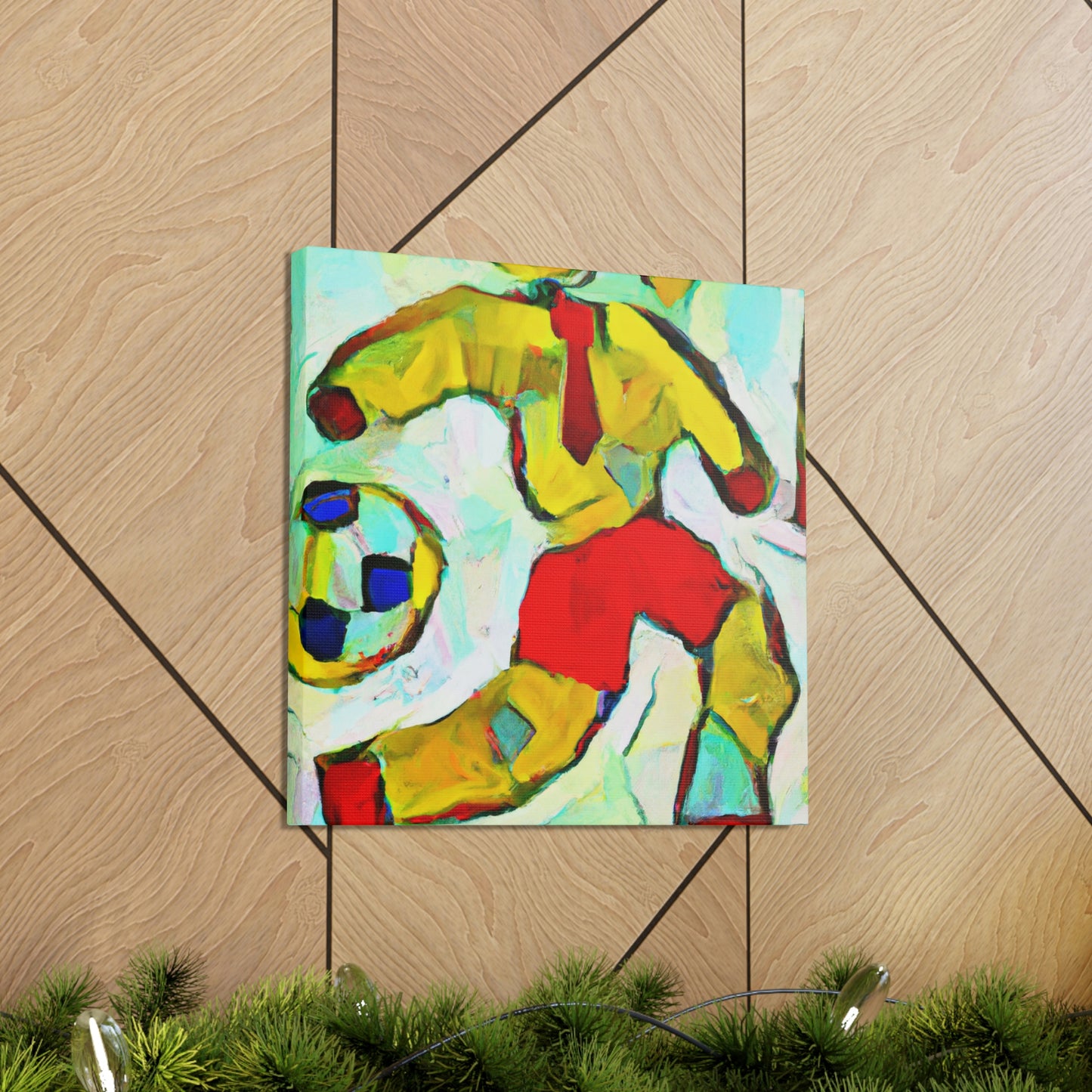 Soccer in Motion Vibe - Canvas