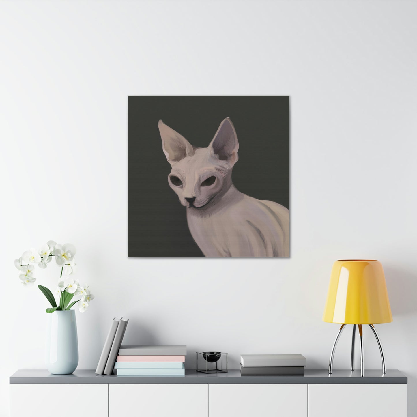 Sphynx of Minimalism - Canvas