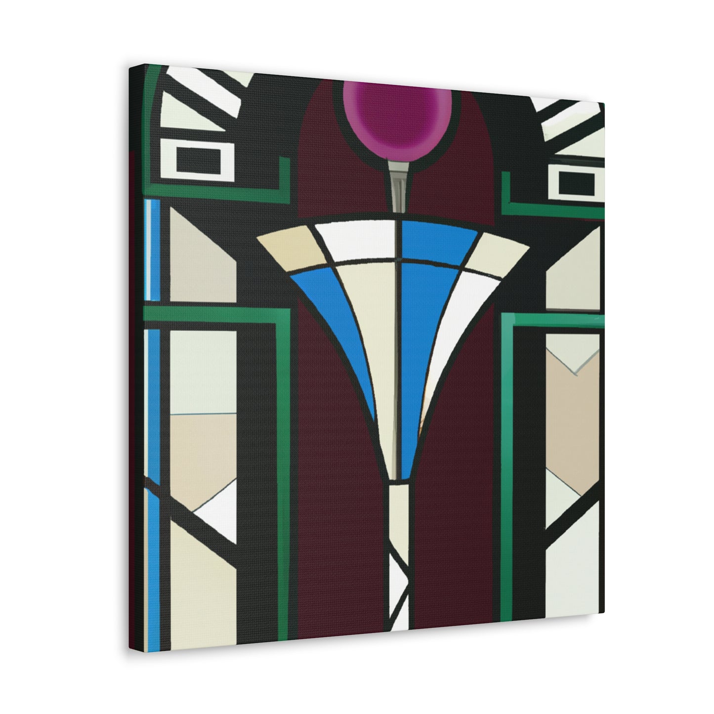 "Gleaming Wine Chalice" - Canvas