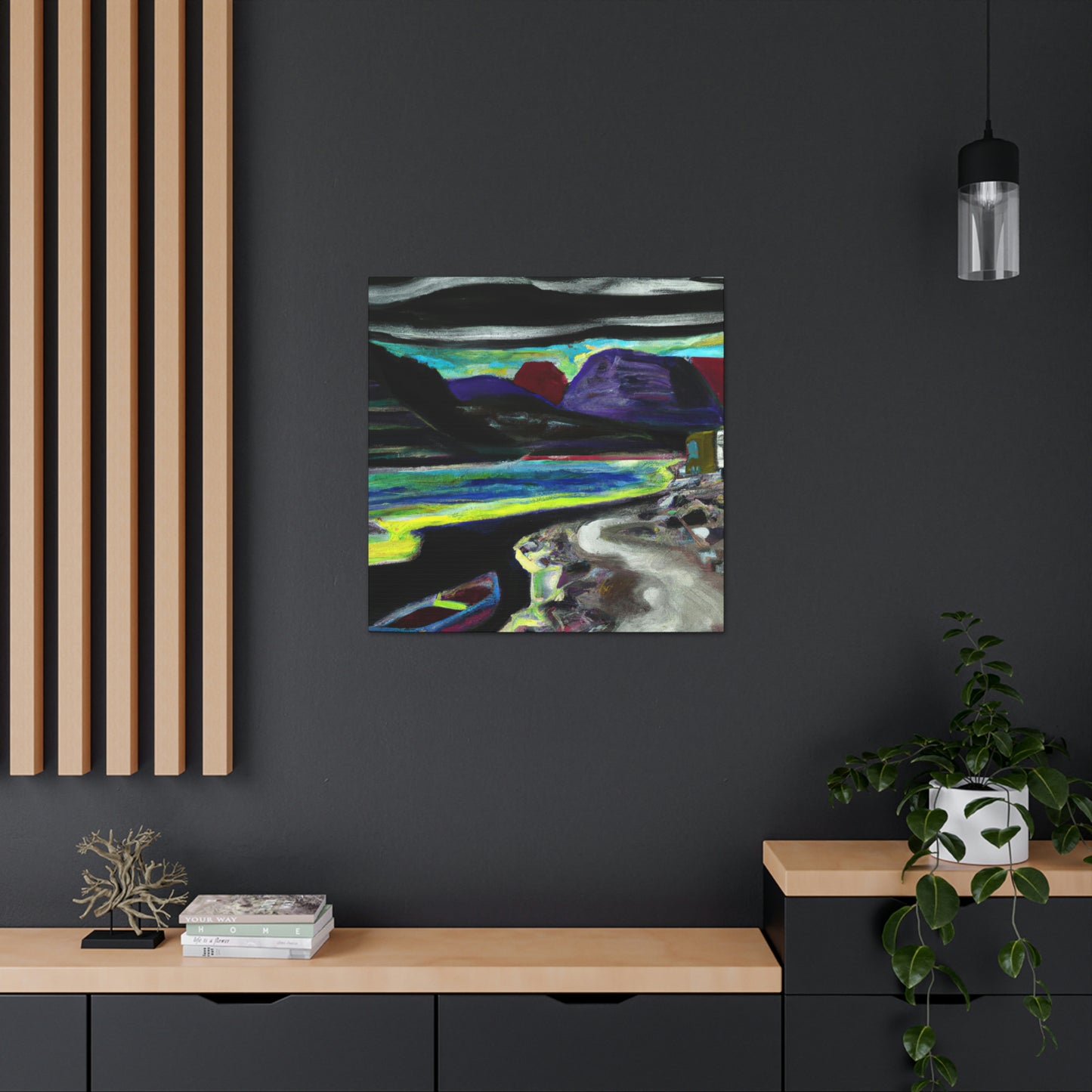 Lake Reflection Dreaming - Canvas