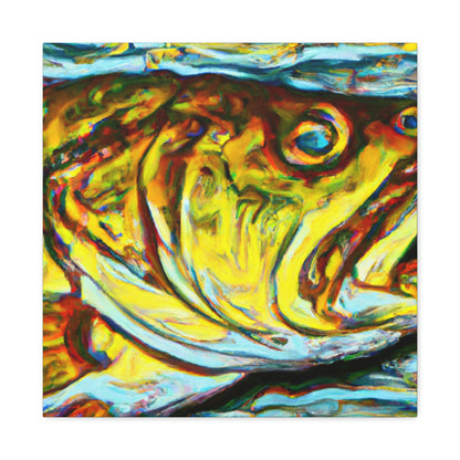 Walleye Splendor Rising - Canvas