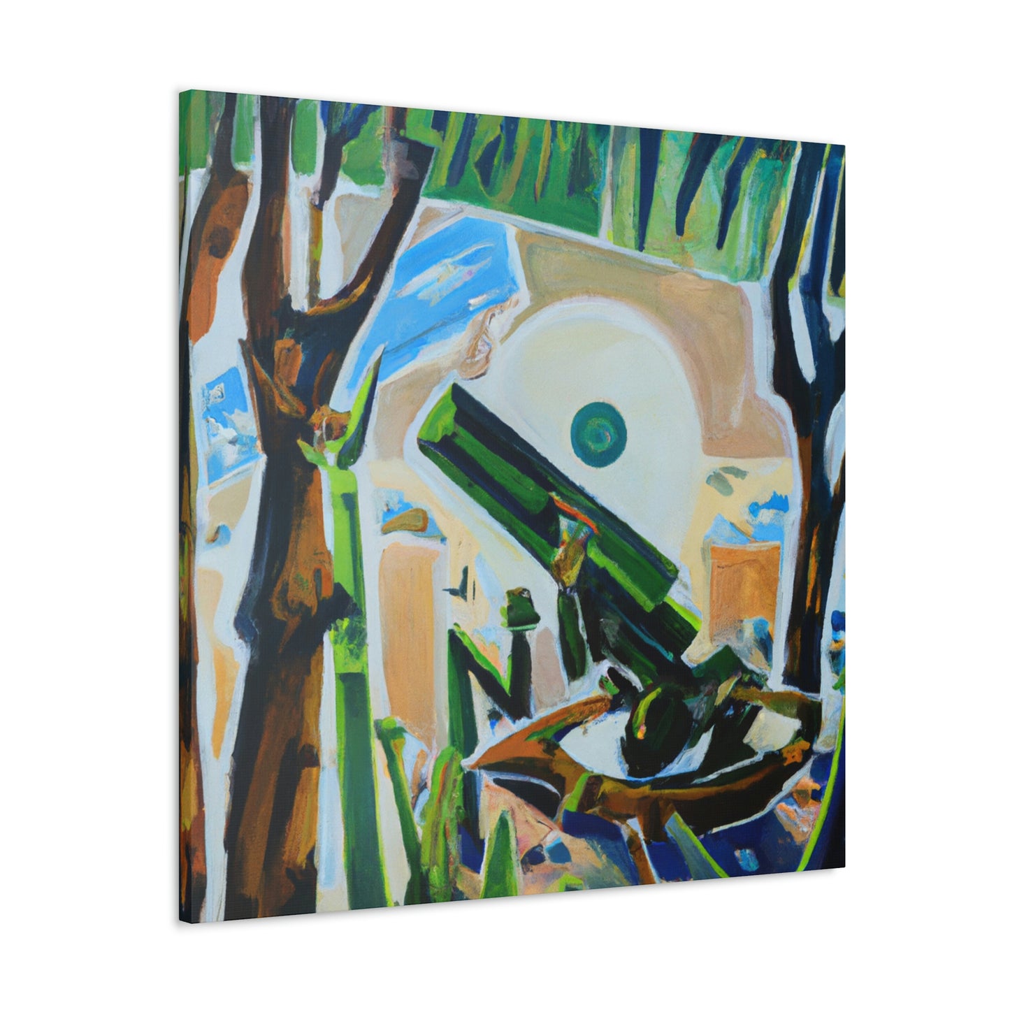 Sniper in Shadowland - Canvas