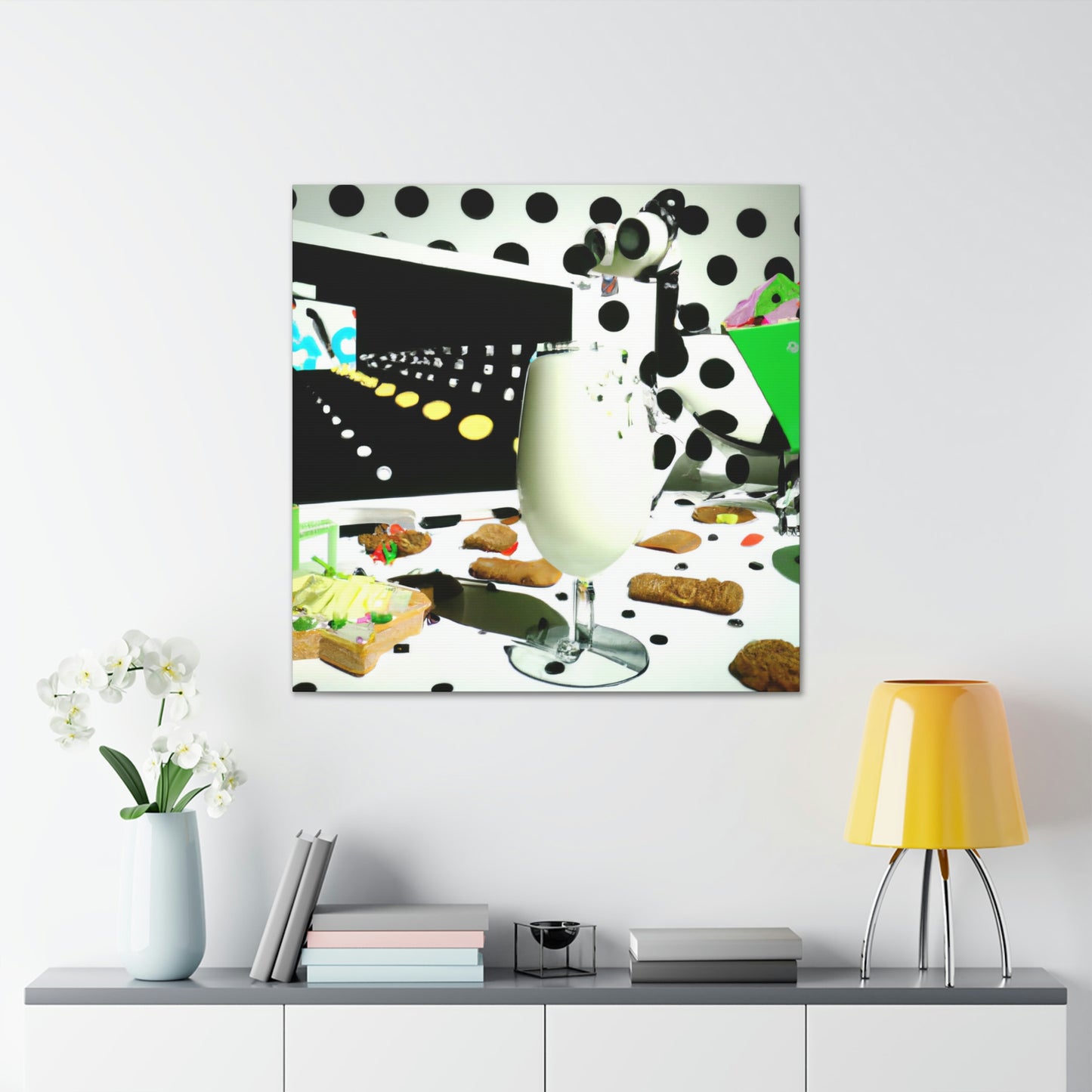 Milk and Cookies Dream - Canvas