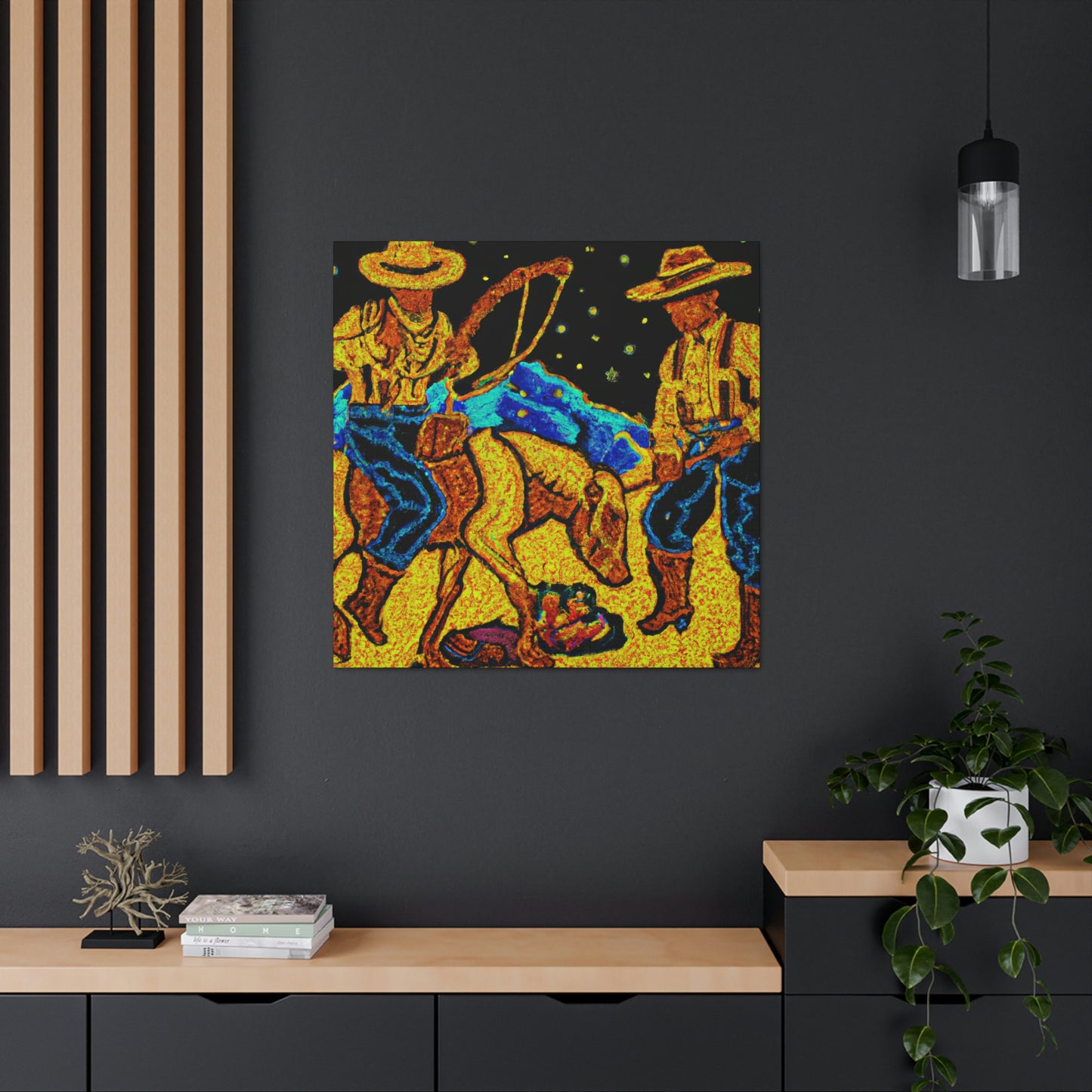 Golden Ore Abundance - Canvas