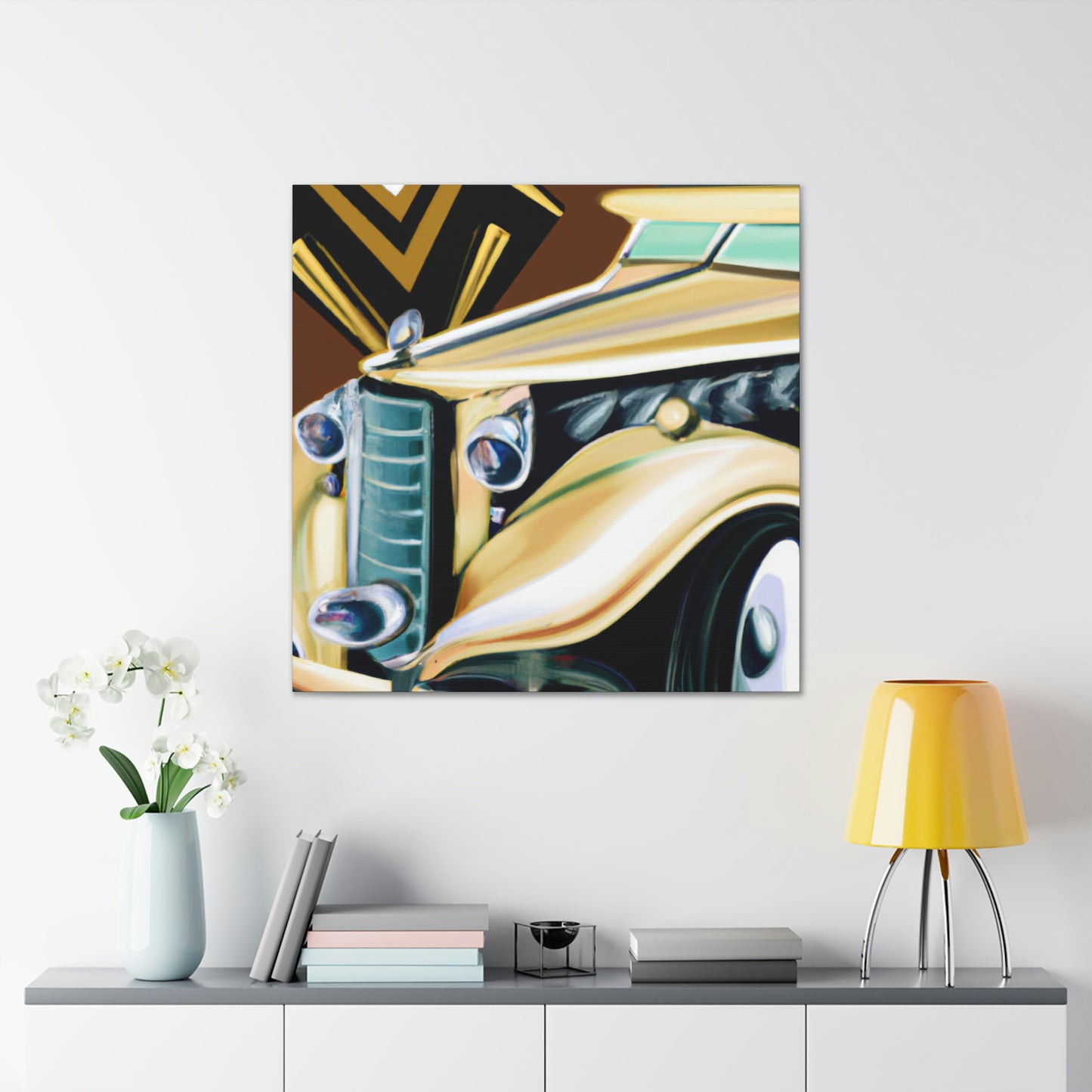 "Classic Auto Splendor" - Canvas