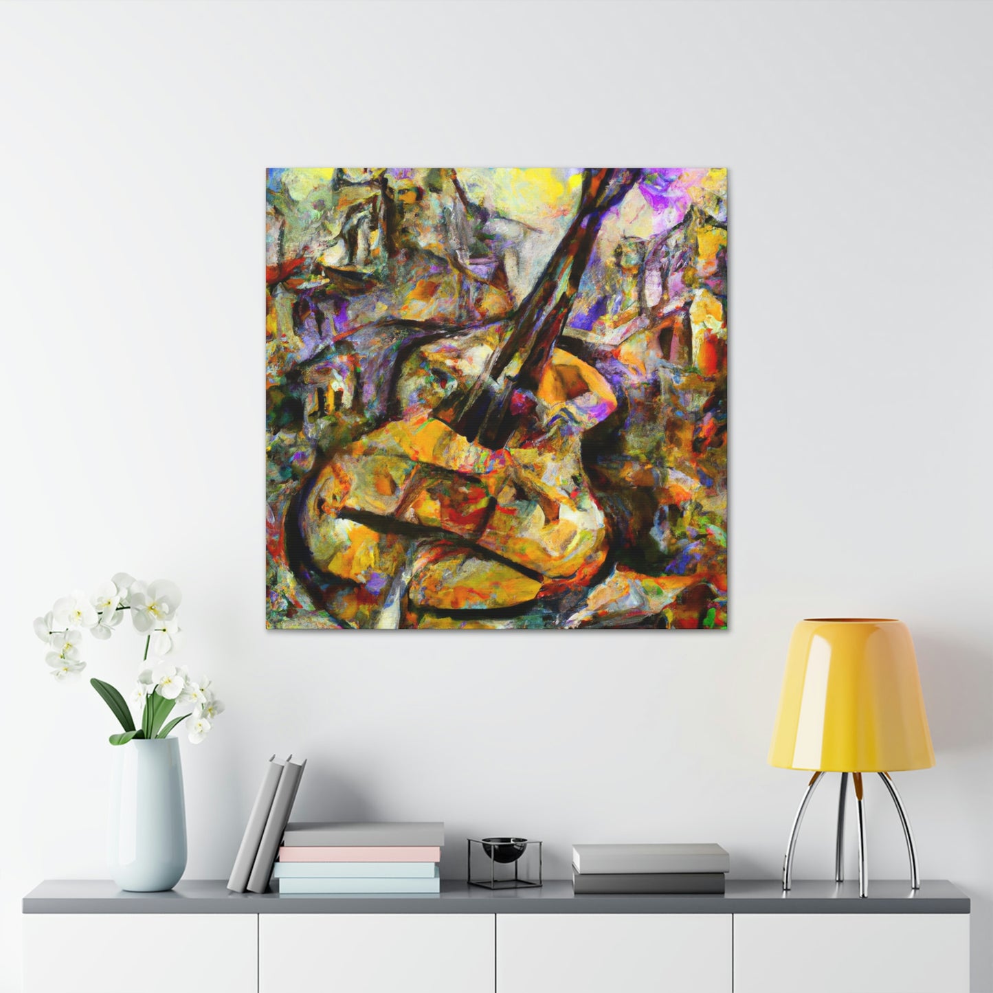 "Mandolin Melodies Music" - Canvas