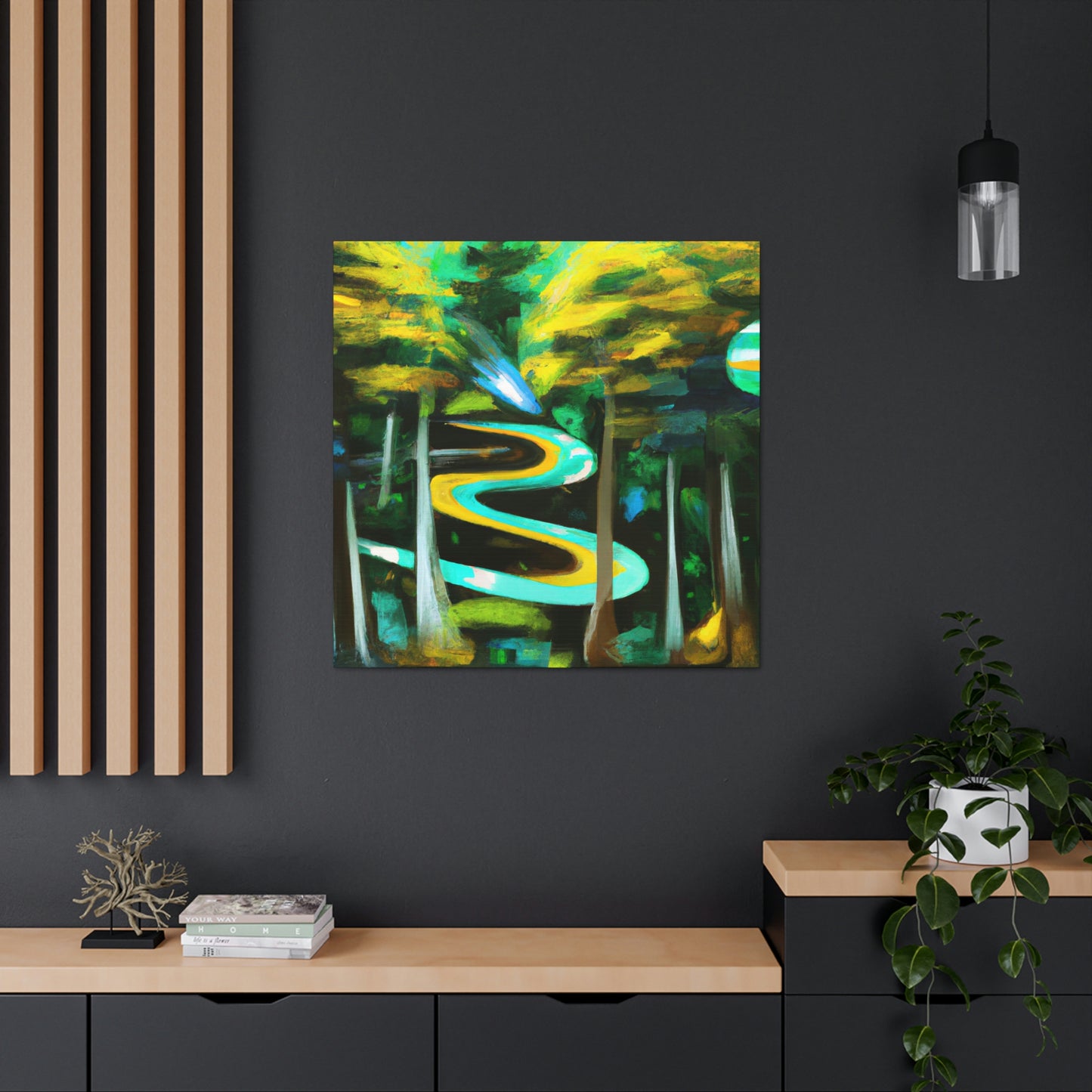 "Forest of Reflection" - Canvas