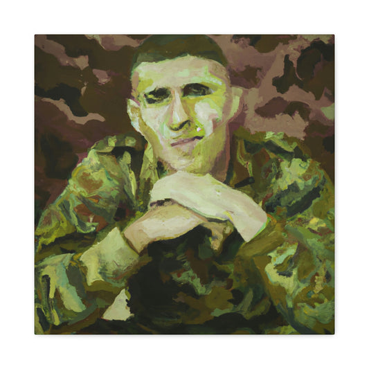 "SOLDIER: Modern Heroism" - Canvas