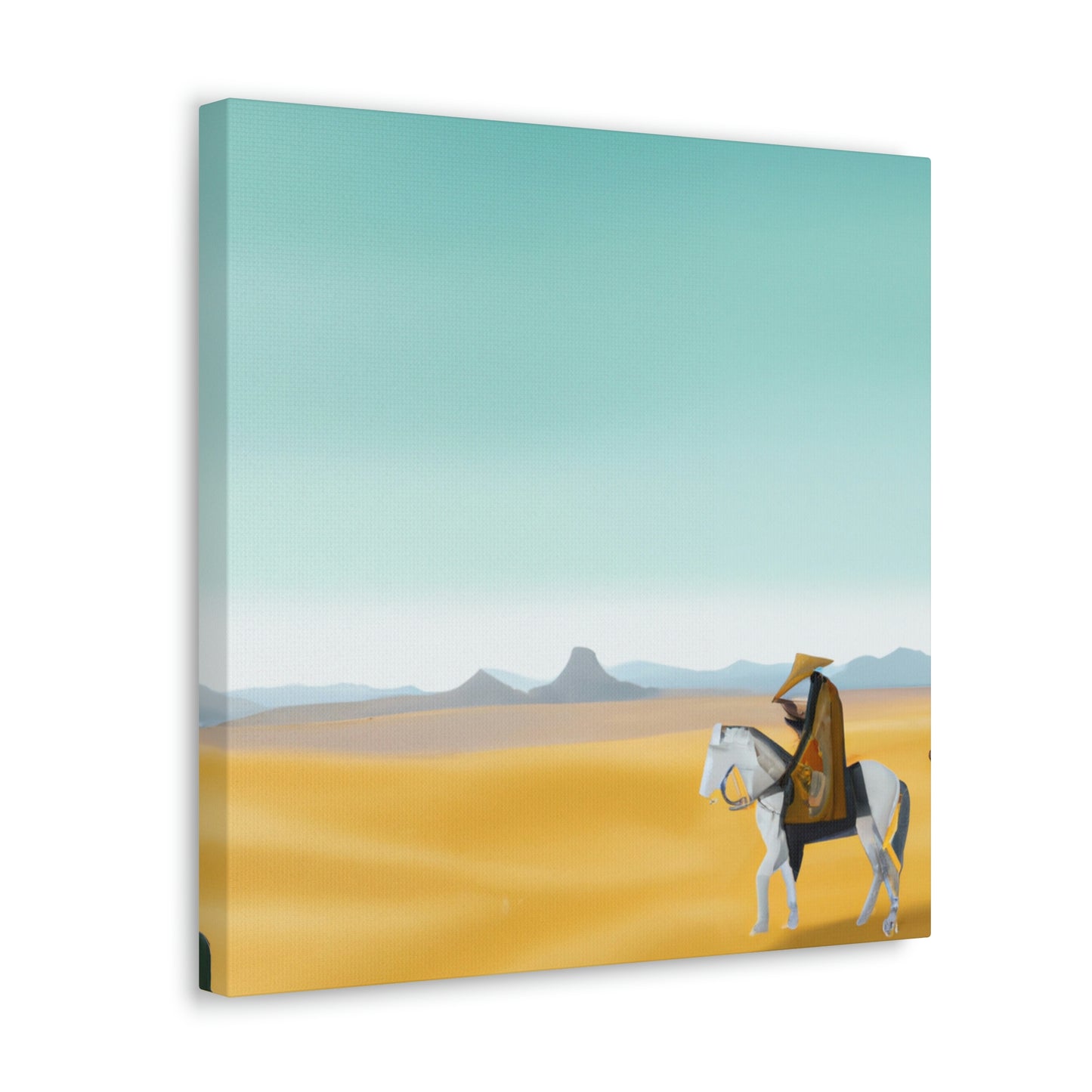 Western Sky Painted Gold - Canvas