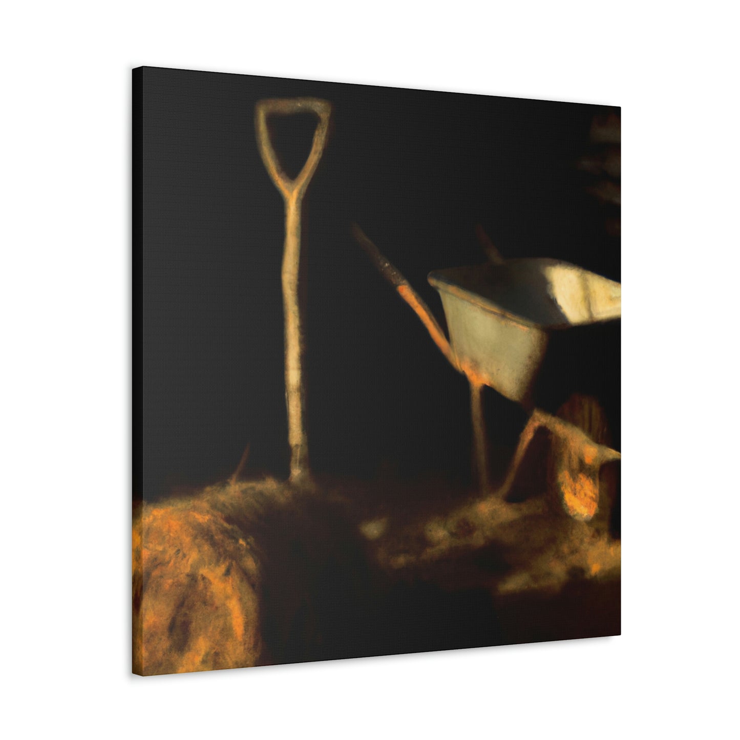 Wheelbarrow of Prosperity - Canvas