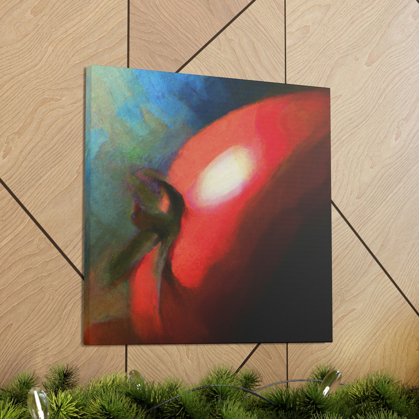 "Tomato in Art Deco". - Canvas