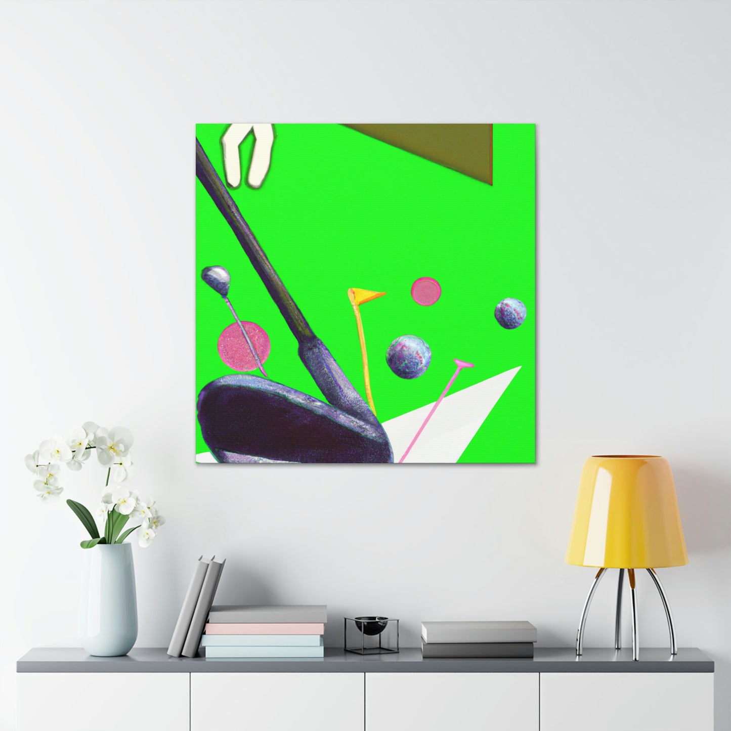 Golfing in Dreams - Canvas