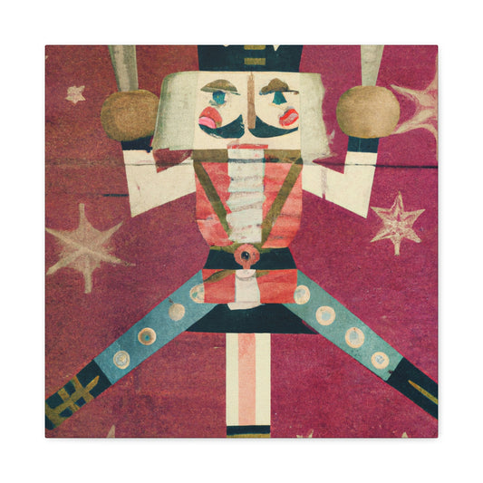 Nutcracker in Glitter - Canvas