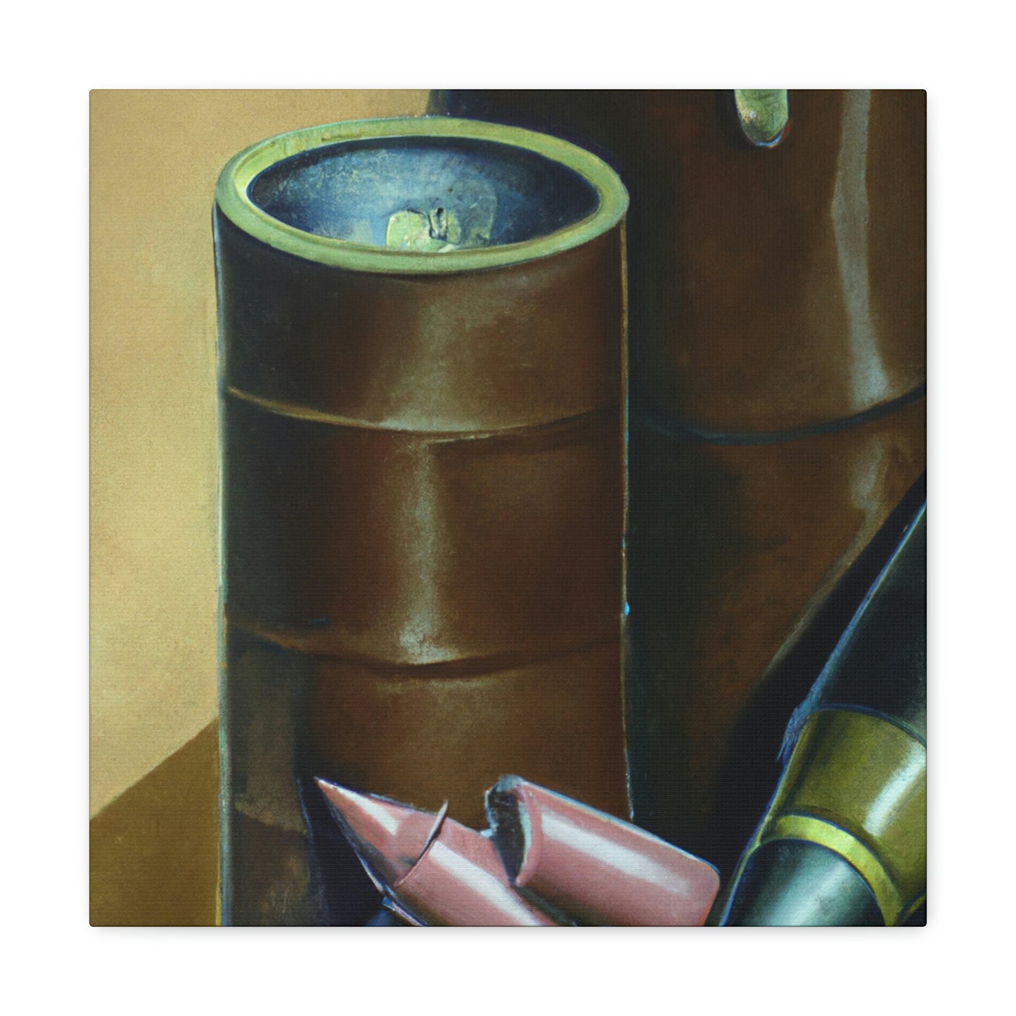 "Ammo of War Armory" - Canvas