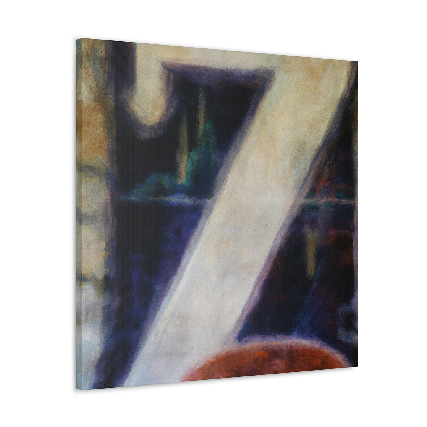 "Z in Art Deco" - Canvas