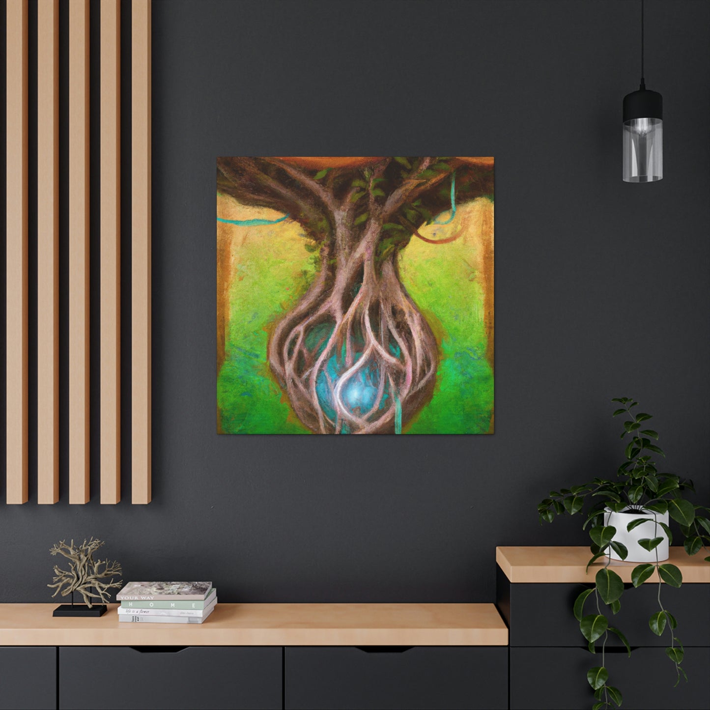 "Roots of Banyan Trees" - Canvas