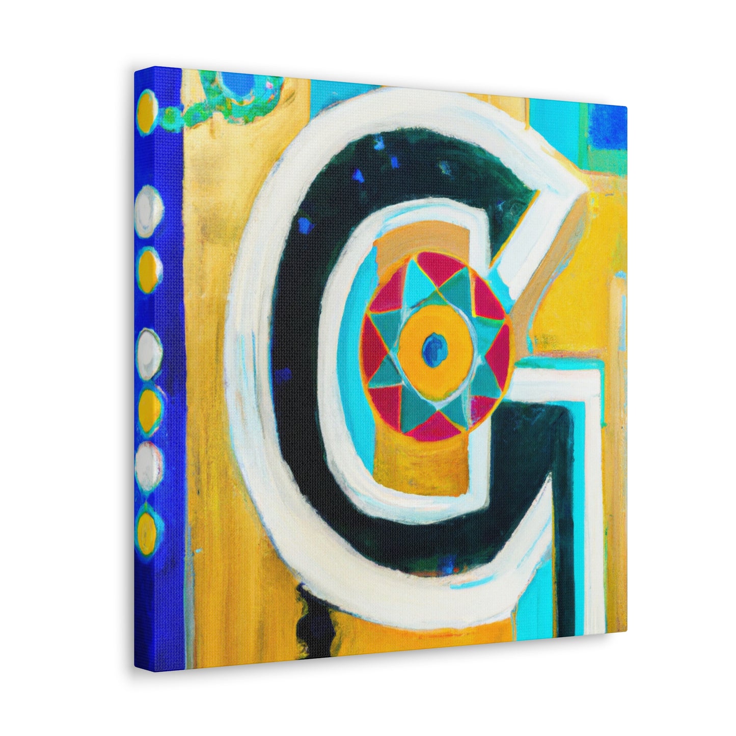 "Dazzling Deco Delight" - Canvas