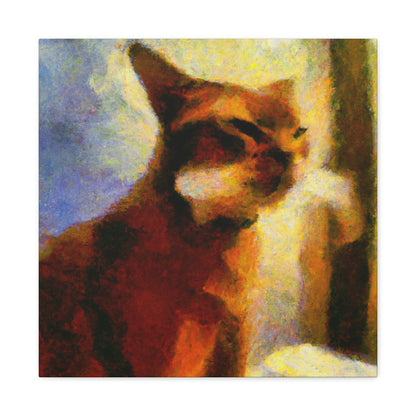 Abyssinian Splendor Portrayed - Canvas