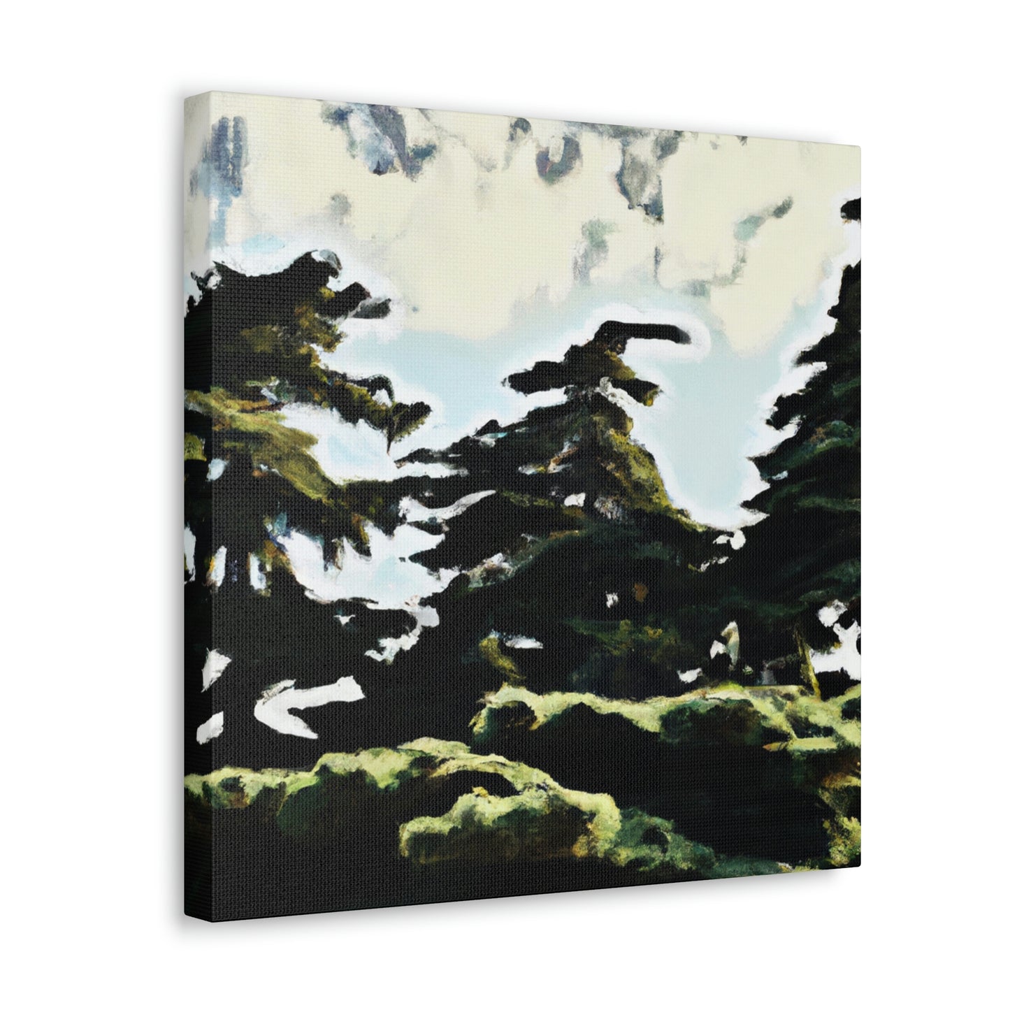 Cedar in the Moonlight - Canvas