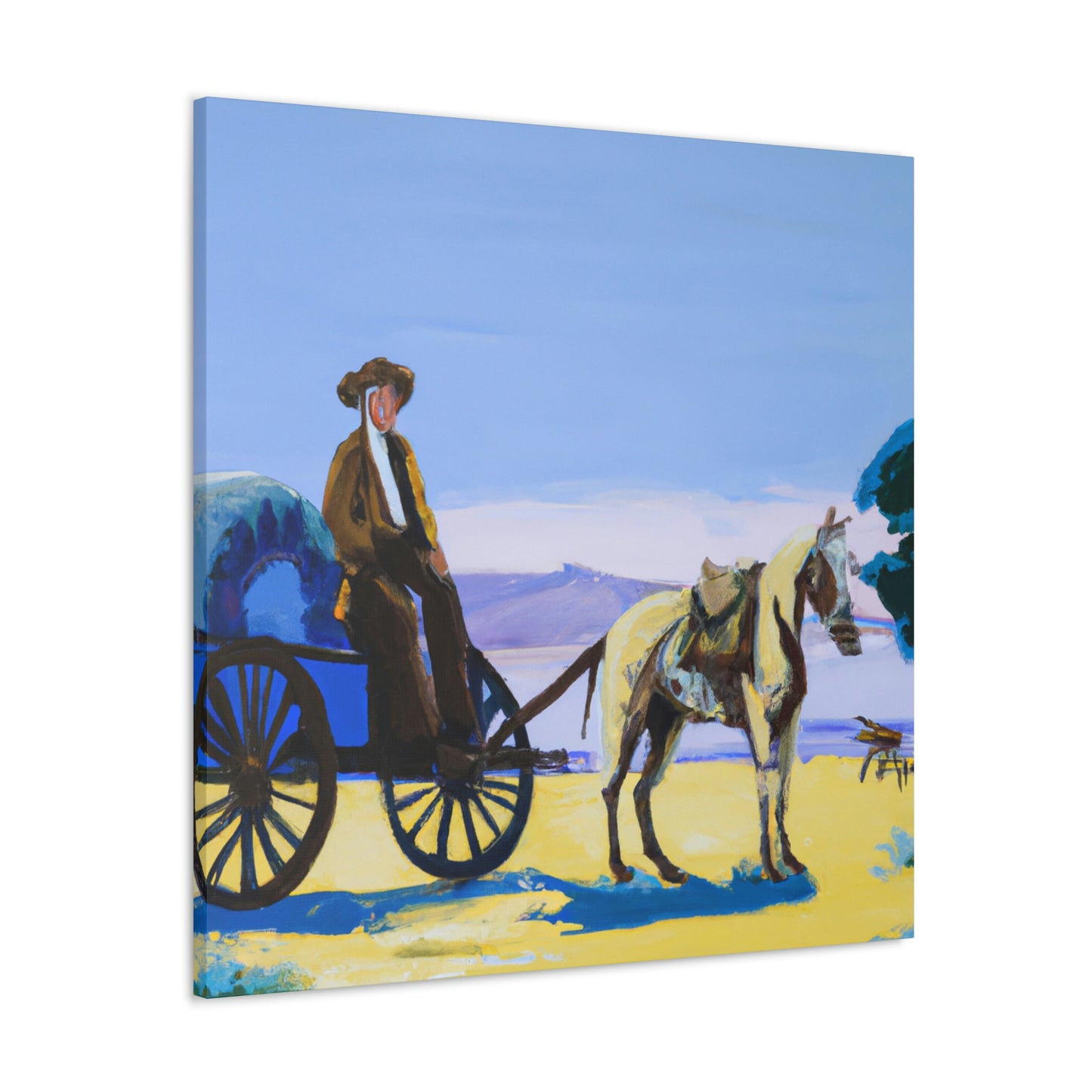 Stagecoach of Dreams - Canvas