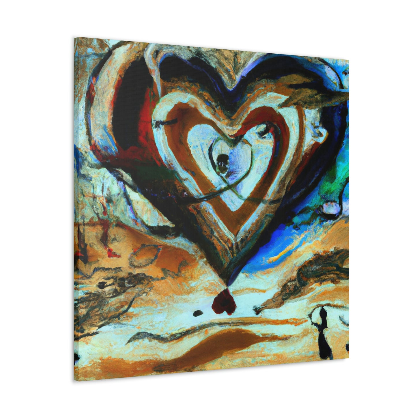 "Ode to the Heart - Canvas"