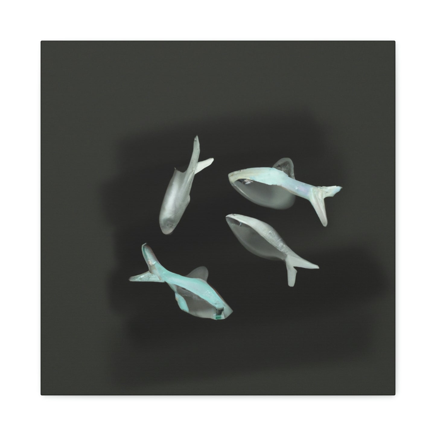 Neon Tetra Minimalism - Canvas