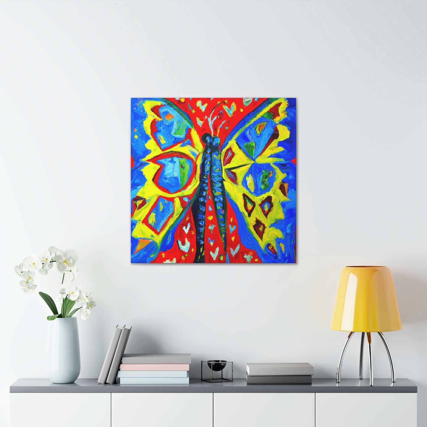 Love Butterfly Embrace - Canvas