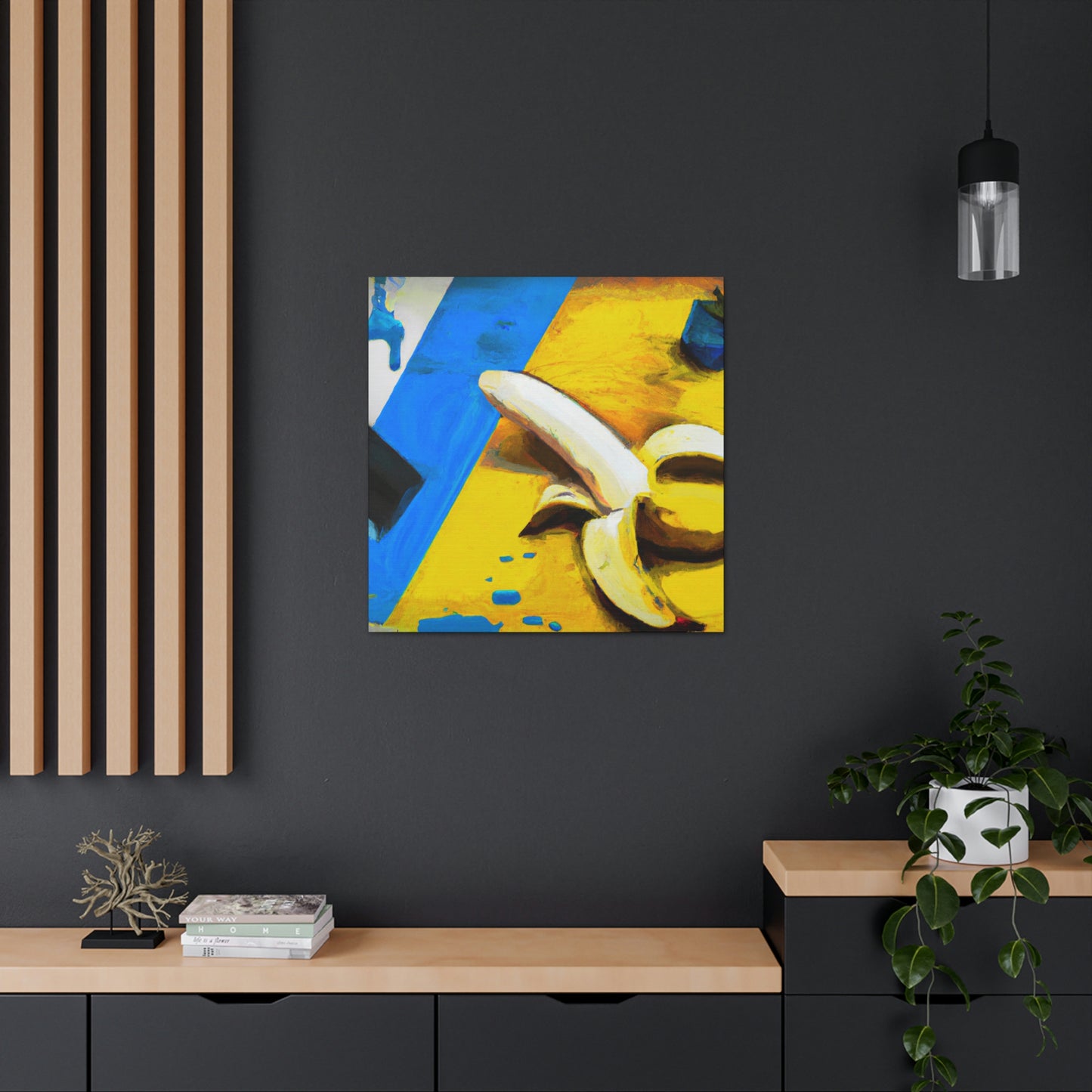 Bananas As Titans. - Canvas