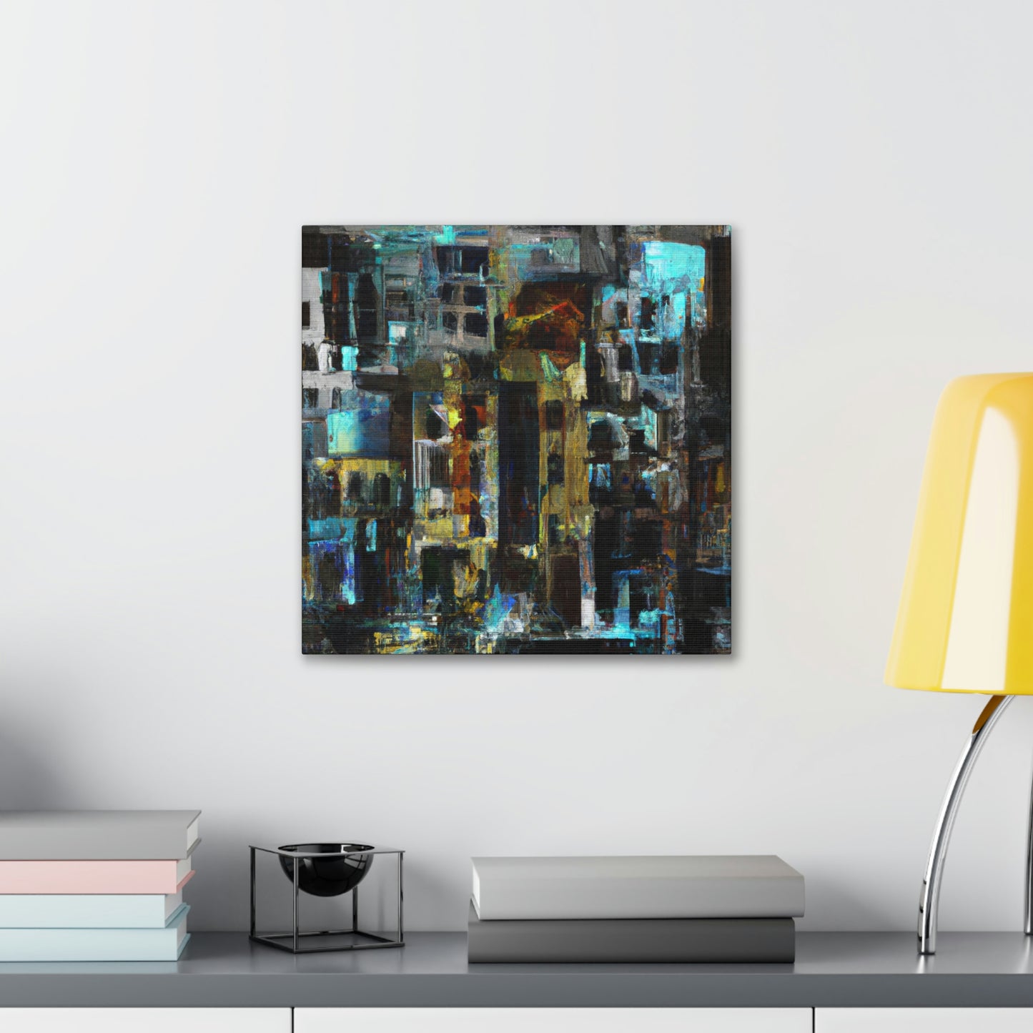 Neoclassic Expressionist Splendor - Canvas