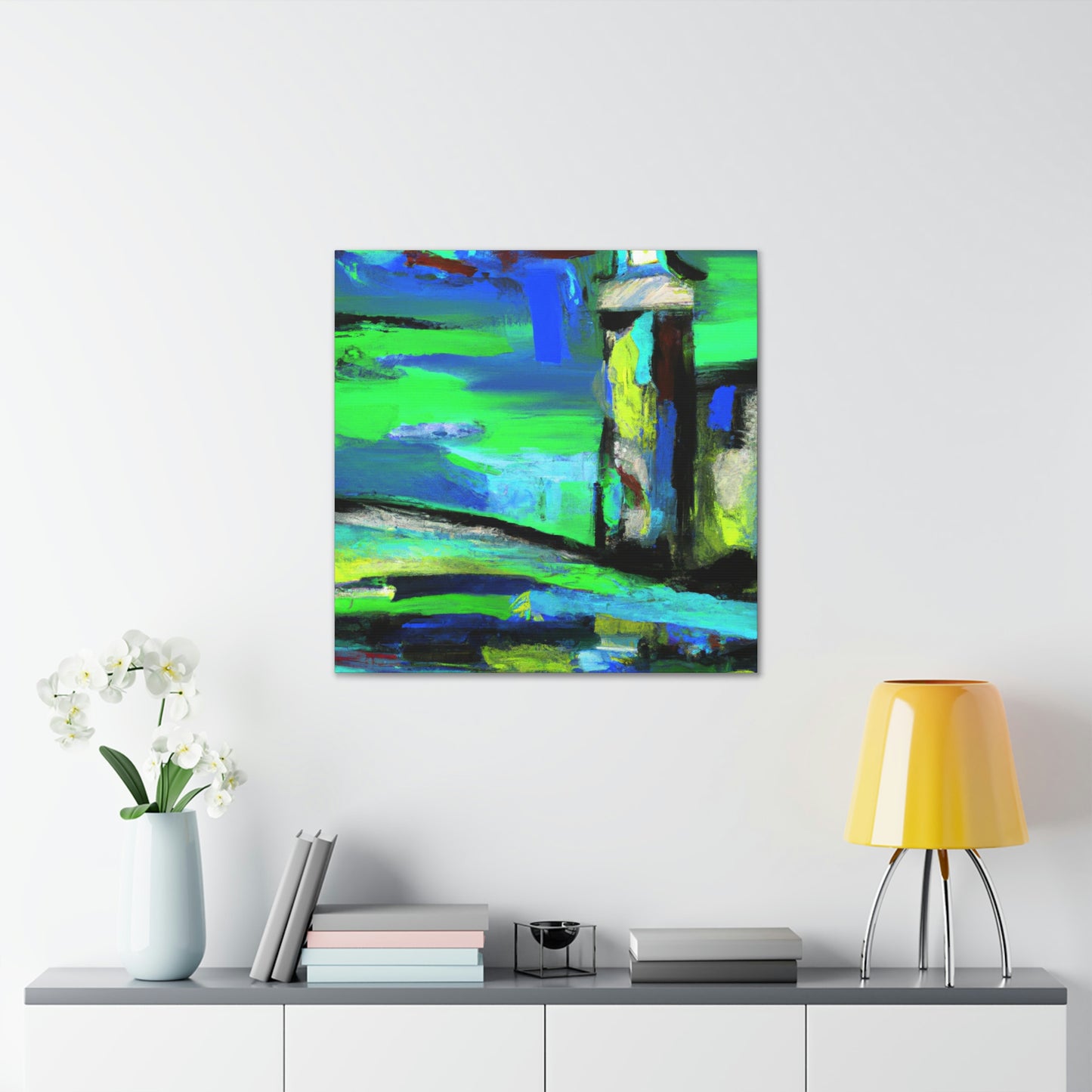 Lighthouse of Expressionism - Canvas