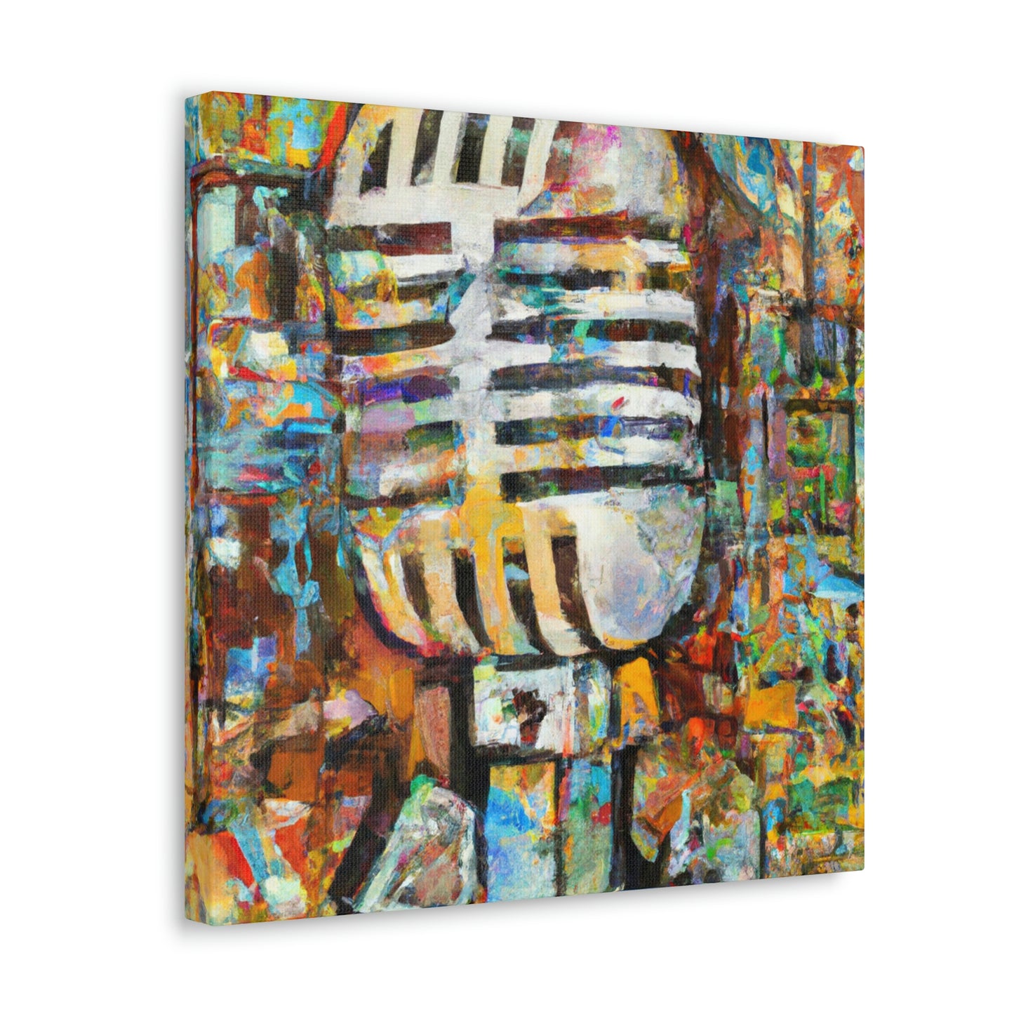 "Sing A Song Microphone" - Canvas