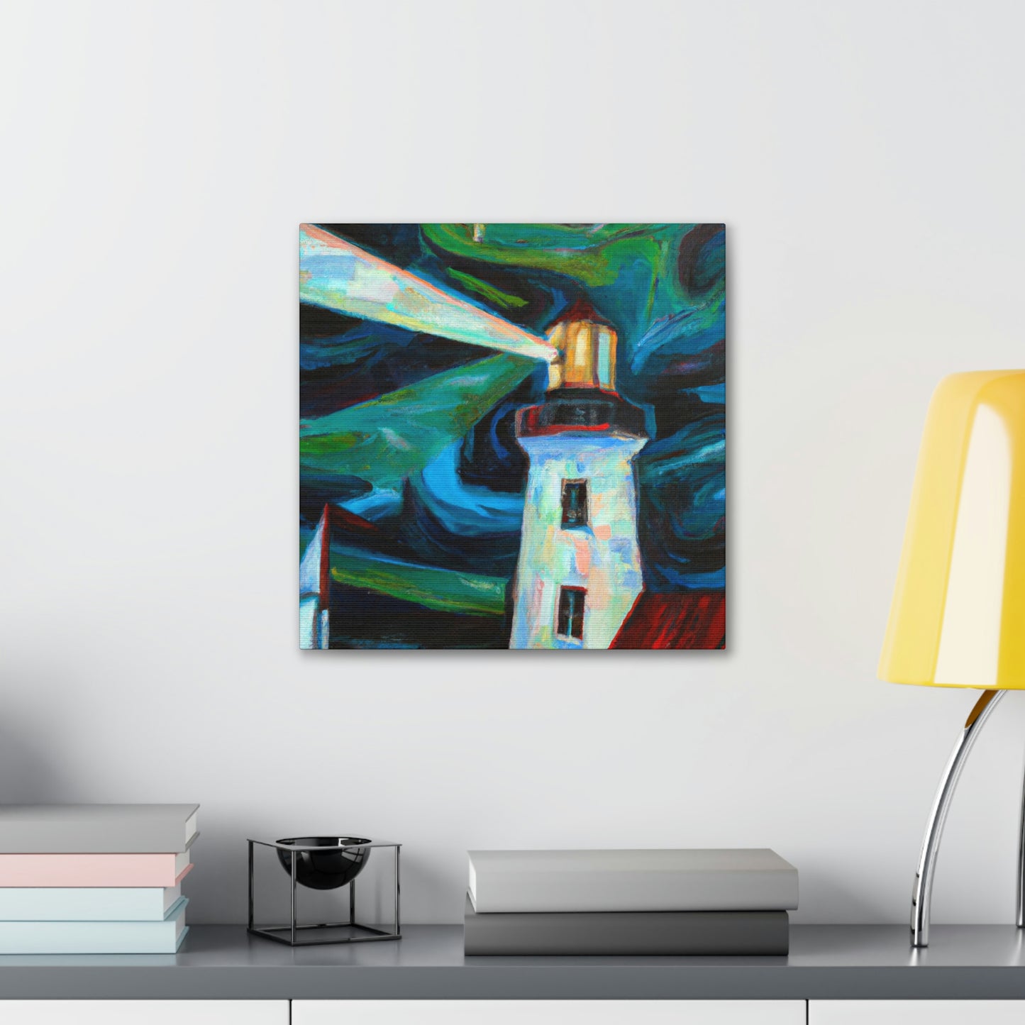 "Lighthouse on the Shore" - Canvas